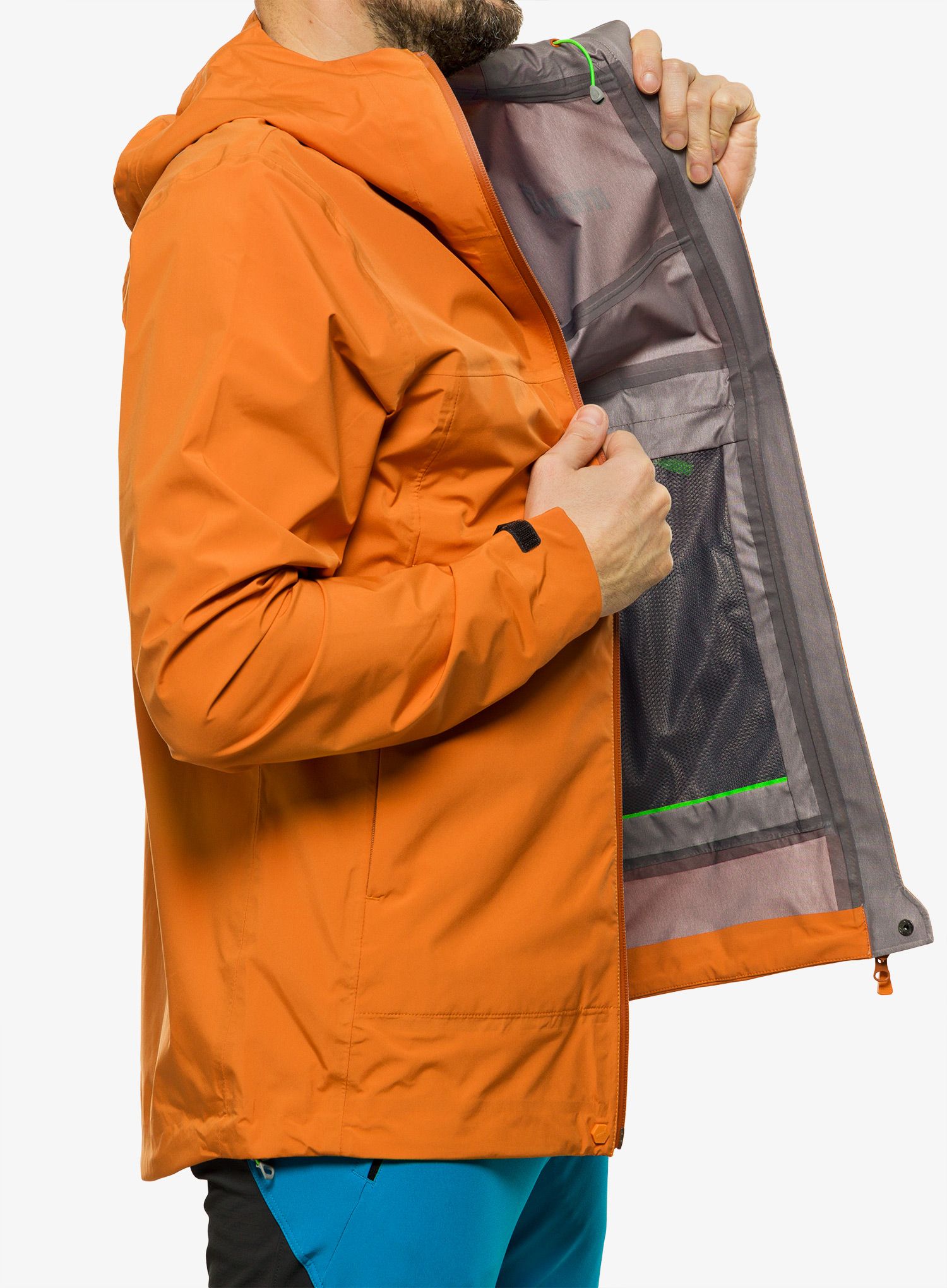 Куртка дощовик Inov-8 Venturelite Jacket FZ - orange