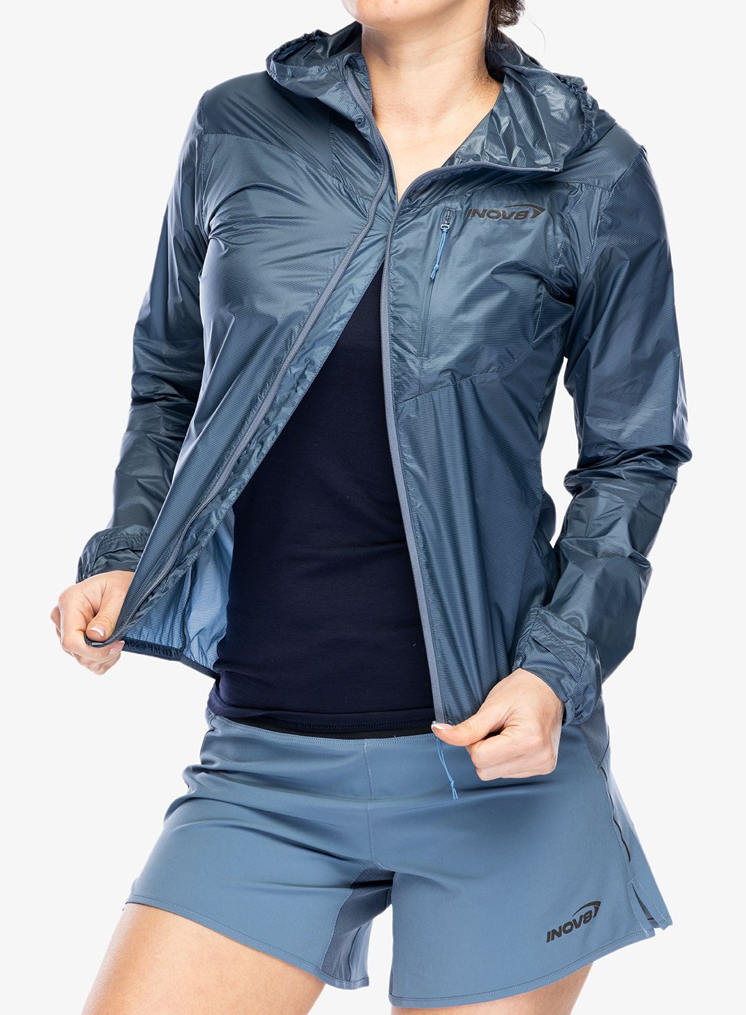 Вітровка жіноча Inov-8 Windshell FZ - slate