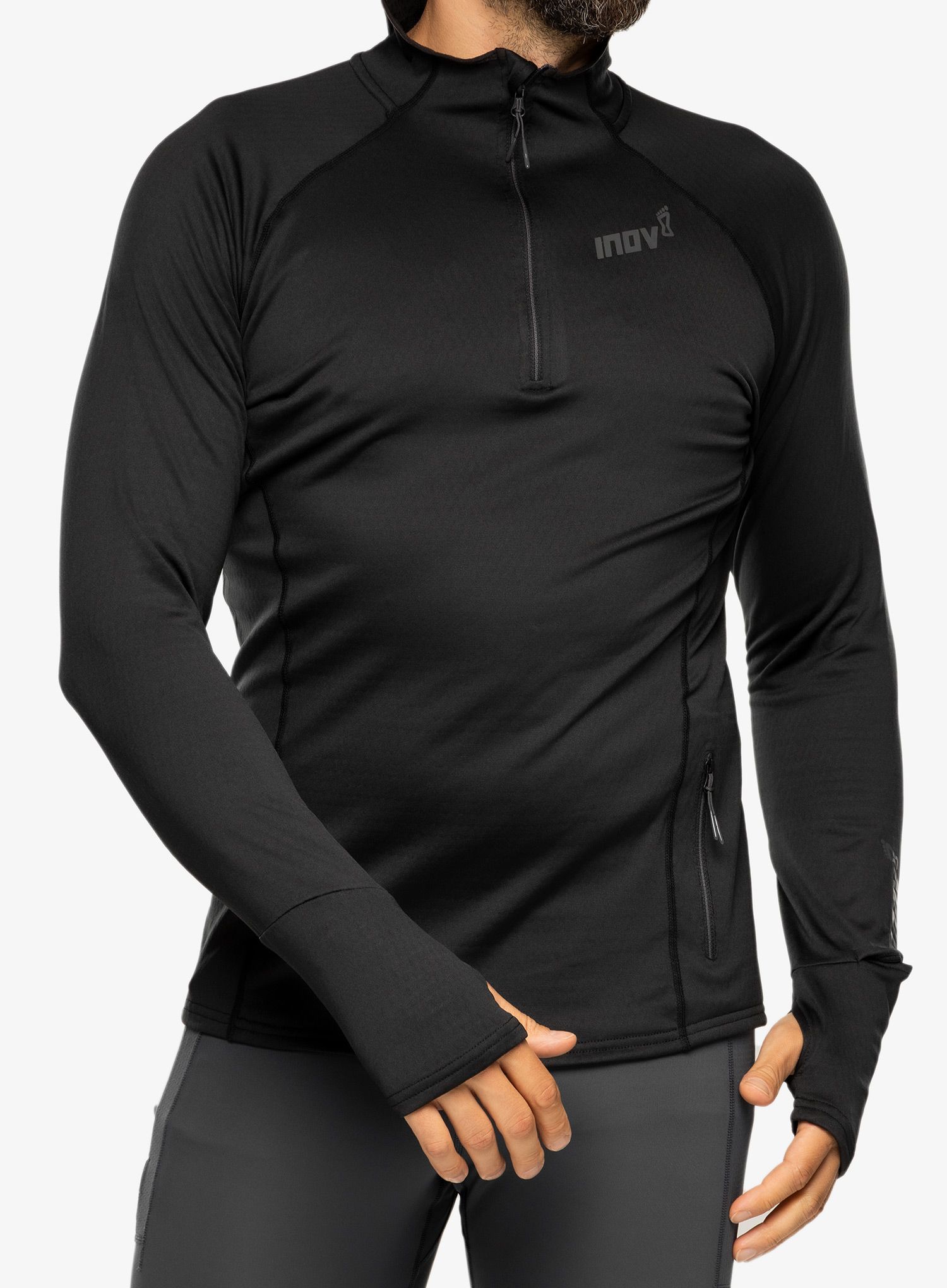 Кофта флісова Inov-8 VentureLite Mid HZ - black