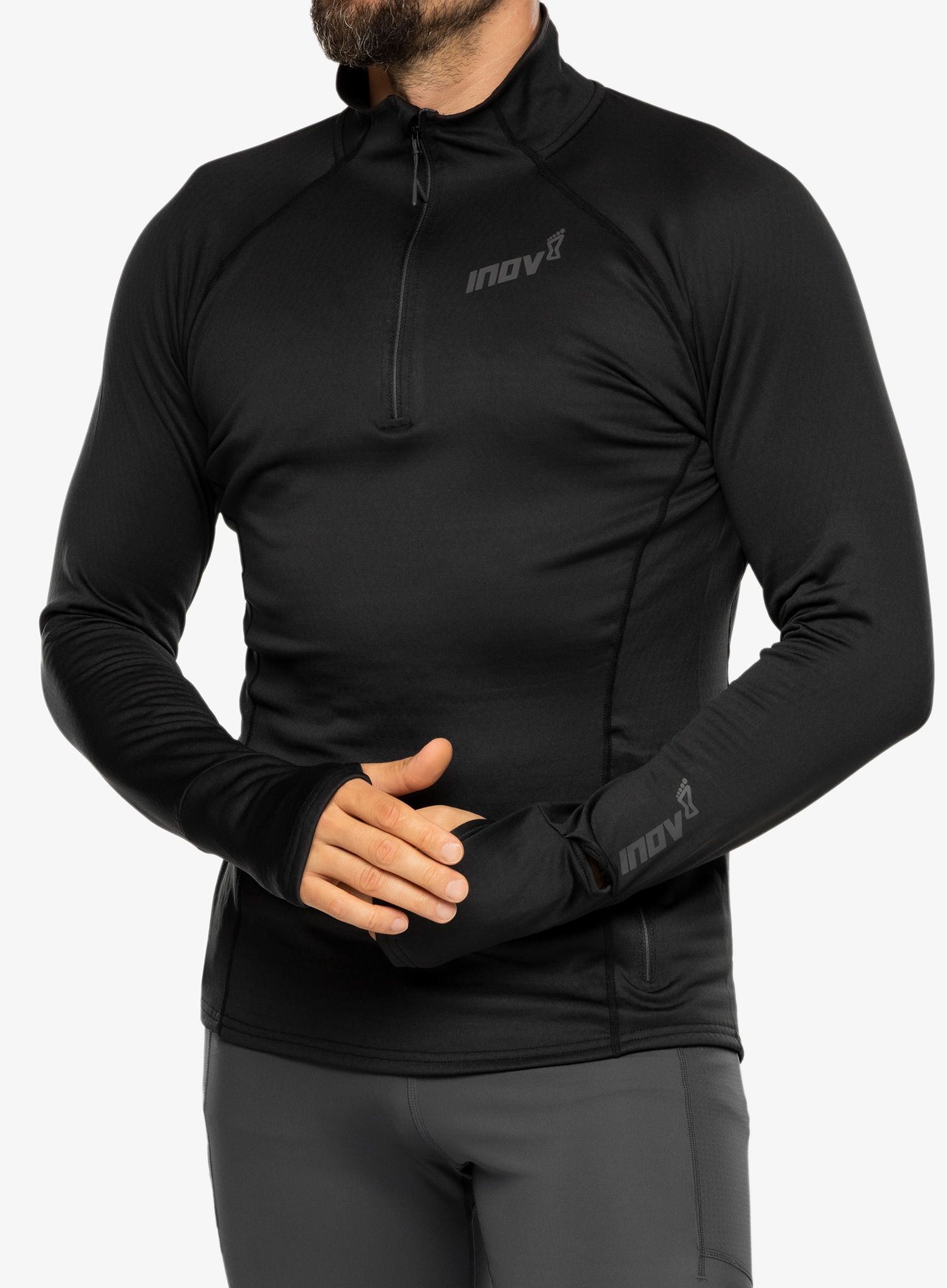 Кофта флісова Inov-8 VentureLite Mid HZ - black
