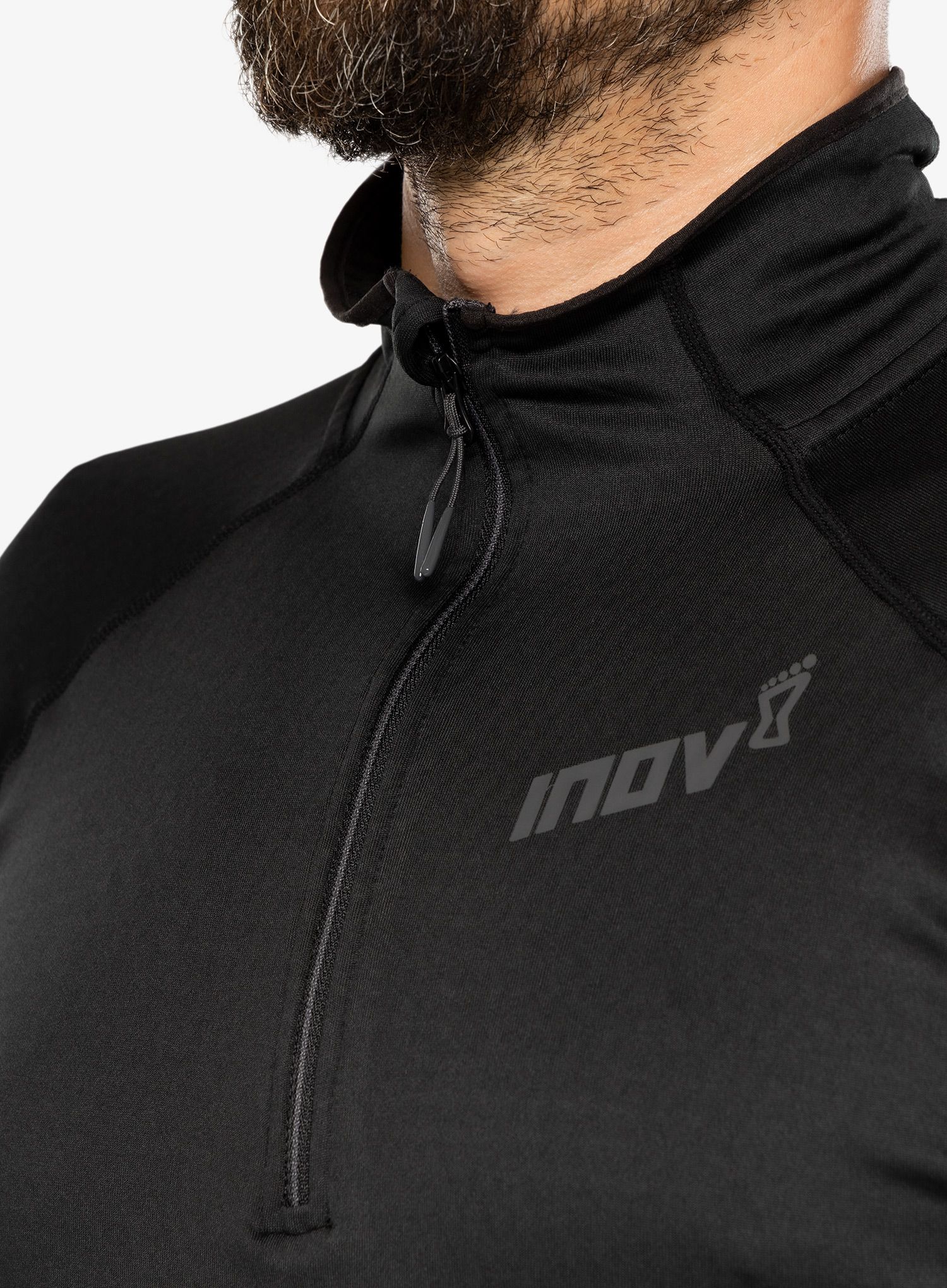 Кофта флісова Inov-8 VentureLite Mid HZ - black
