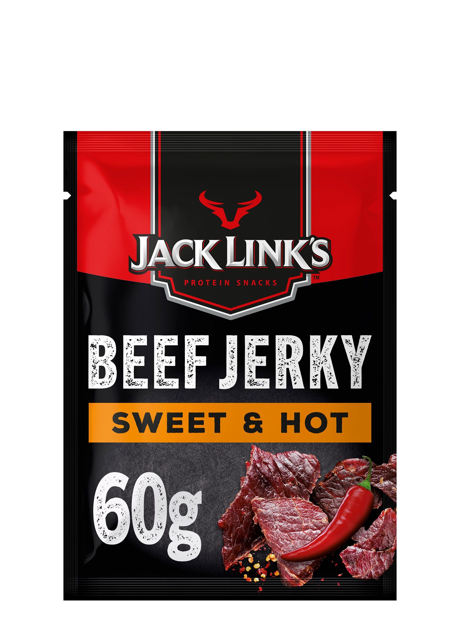 Набір Jack Link's 4-Pack Beef Jerky 3 x 60 g + Biltong 1 x 60 g