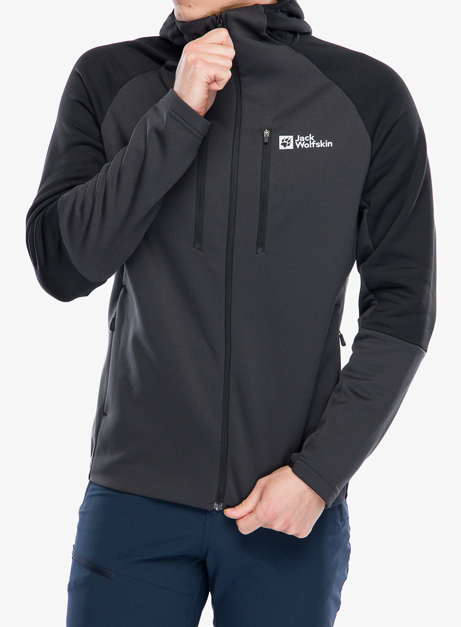 Куртка флісова Jack Wolfskin Alpgrat XT Jacket - phantom