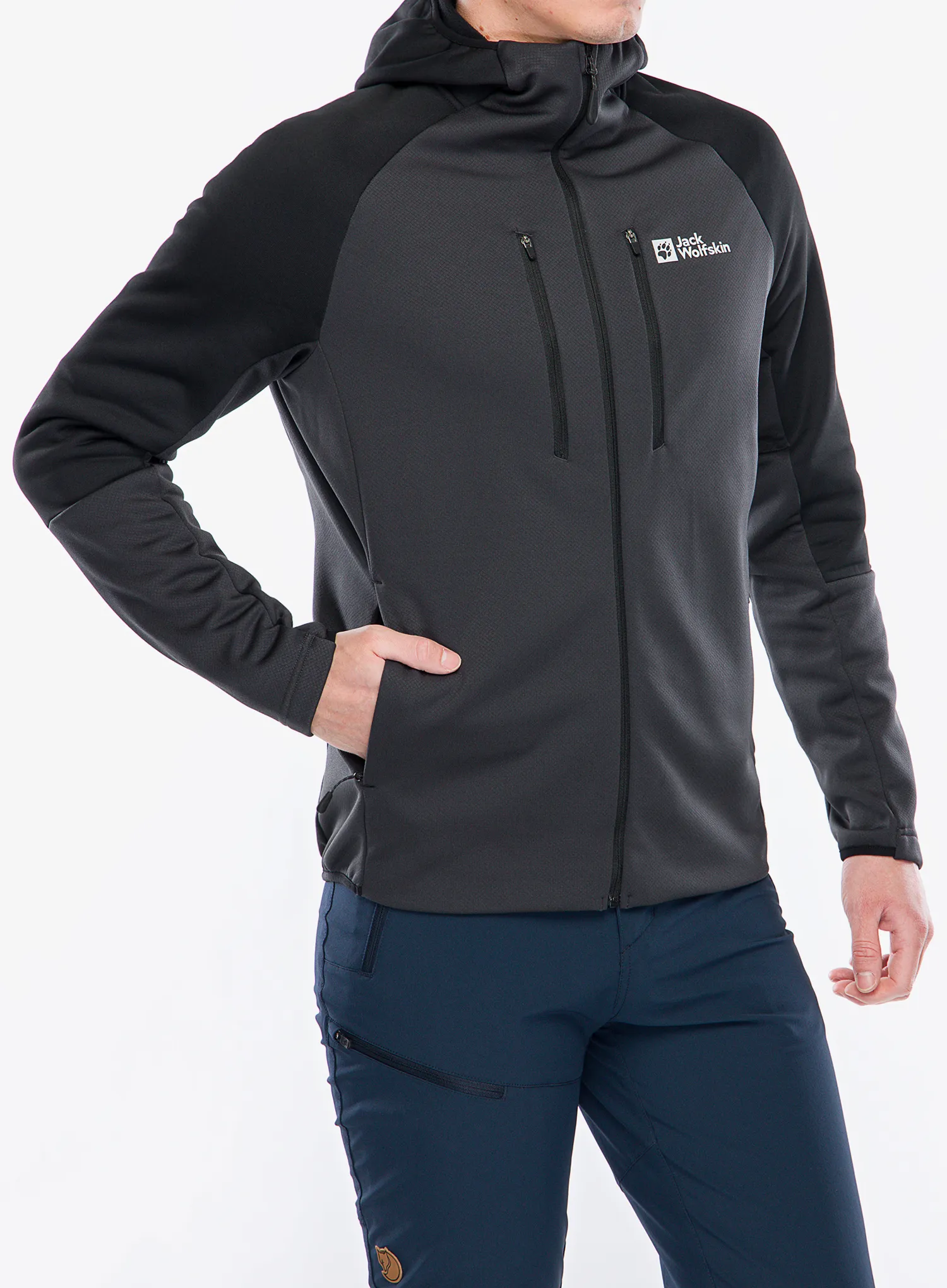 Куртка флісова Jack Wolfskin Alpgrat XT Jacket - phantom