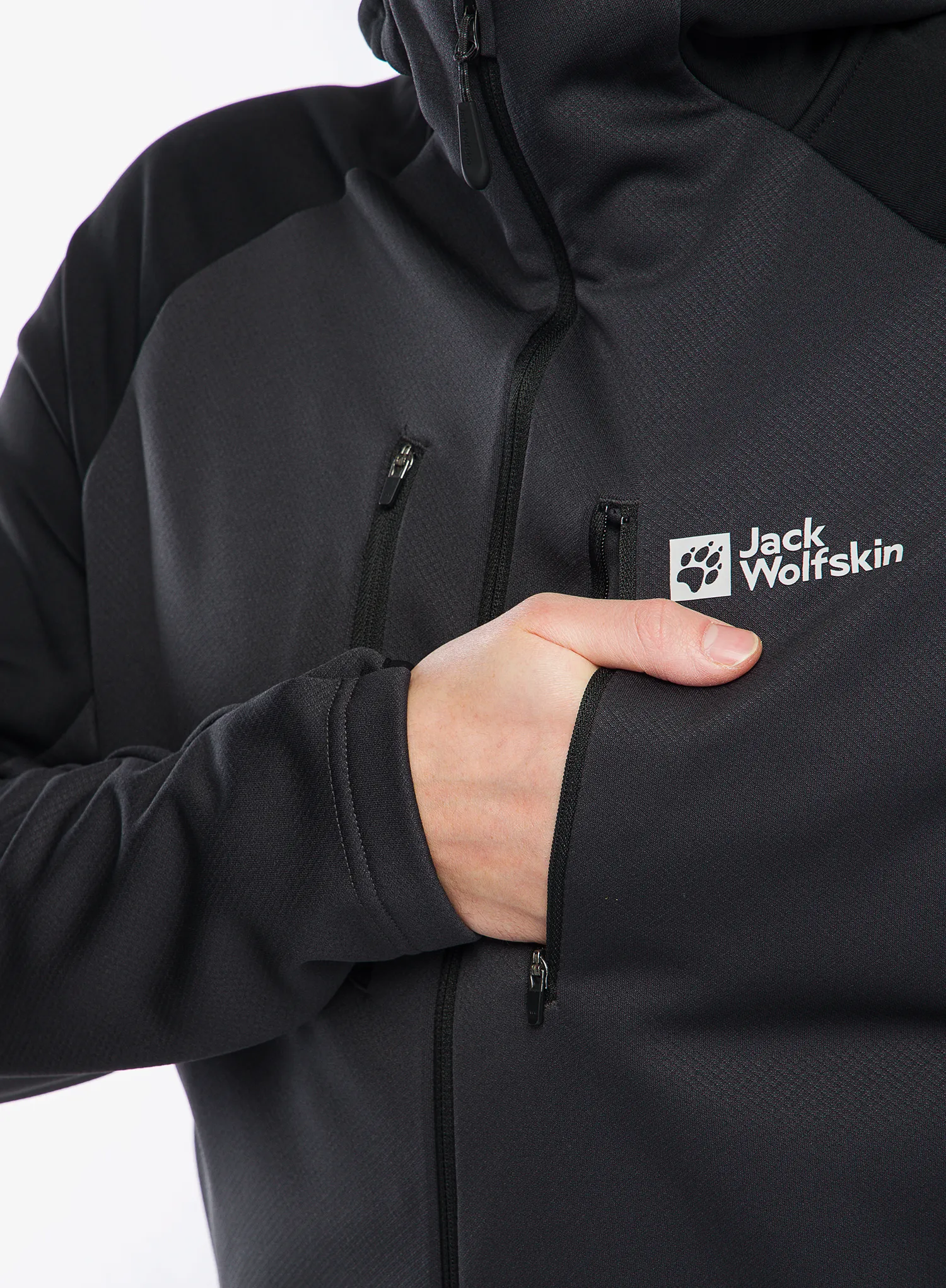 Куртка флісова Jack Wolfskin Alpgrat XT Jacket - phantom