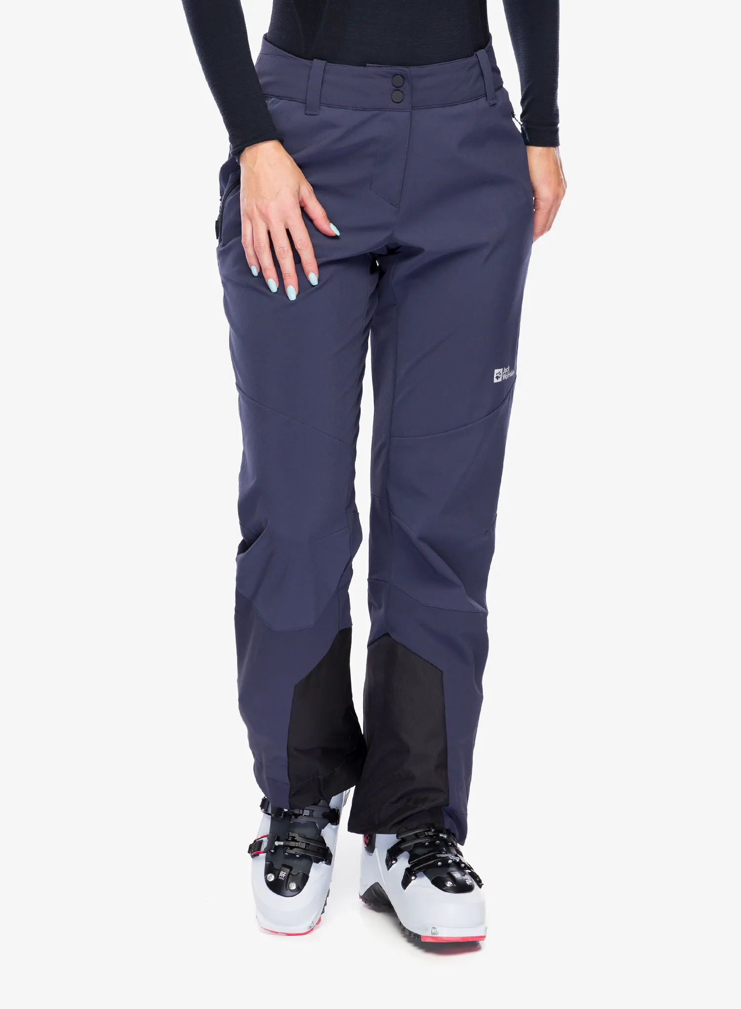 Штани softshell жіночі Jack Wolfskin Alpspitze Tour Pants - graphite