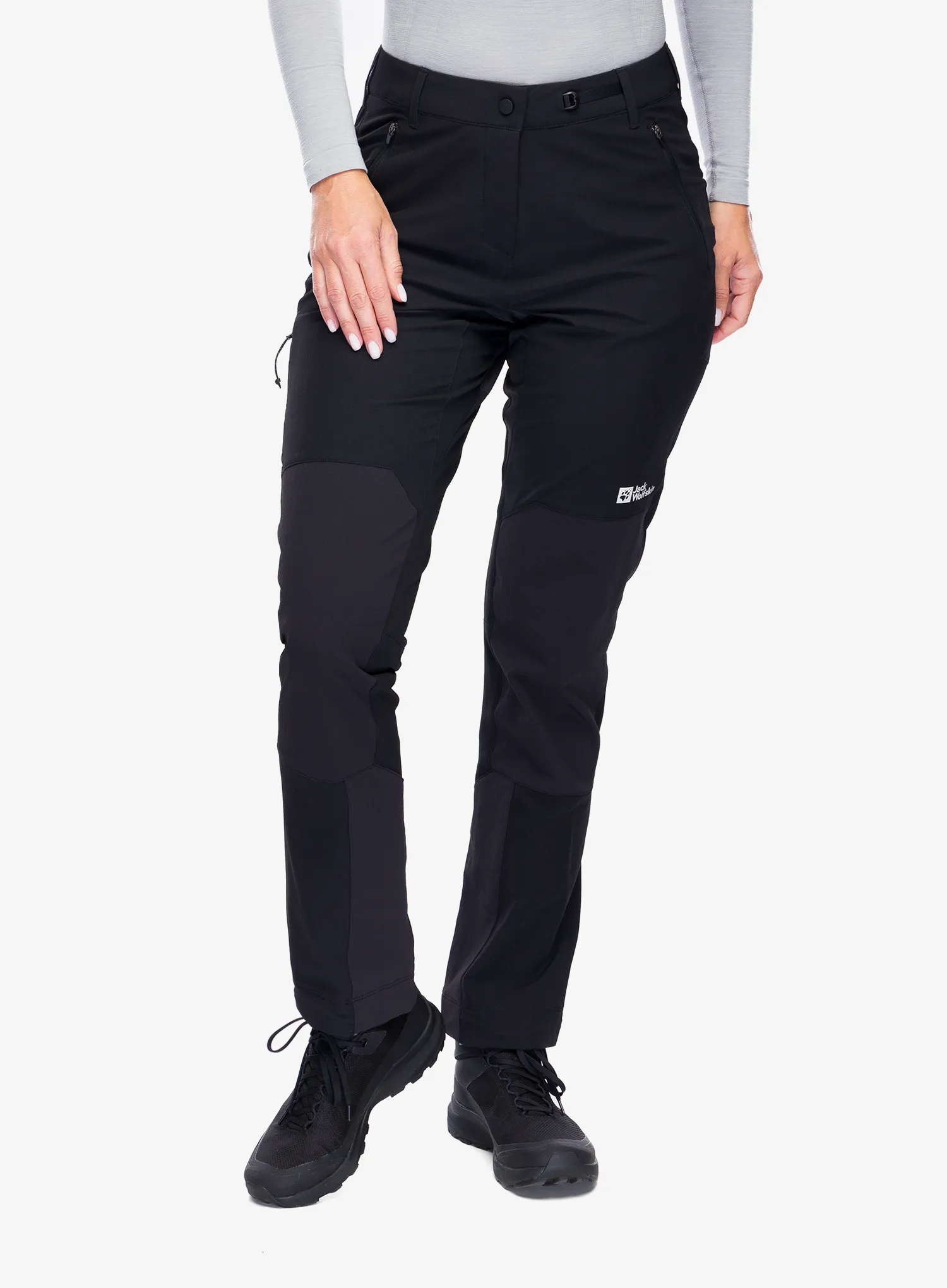 Штани трекінгові жіночі Jack Wolfskin Andur Pants - black