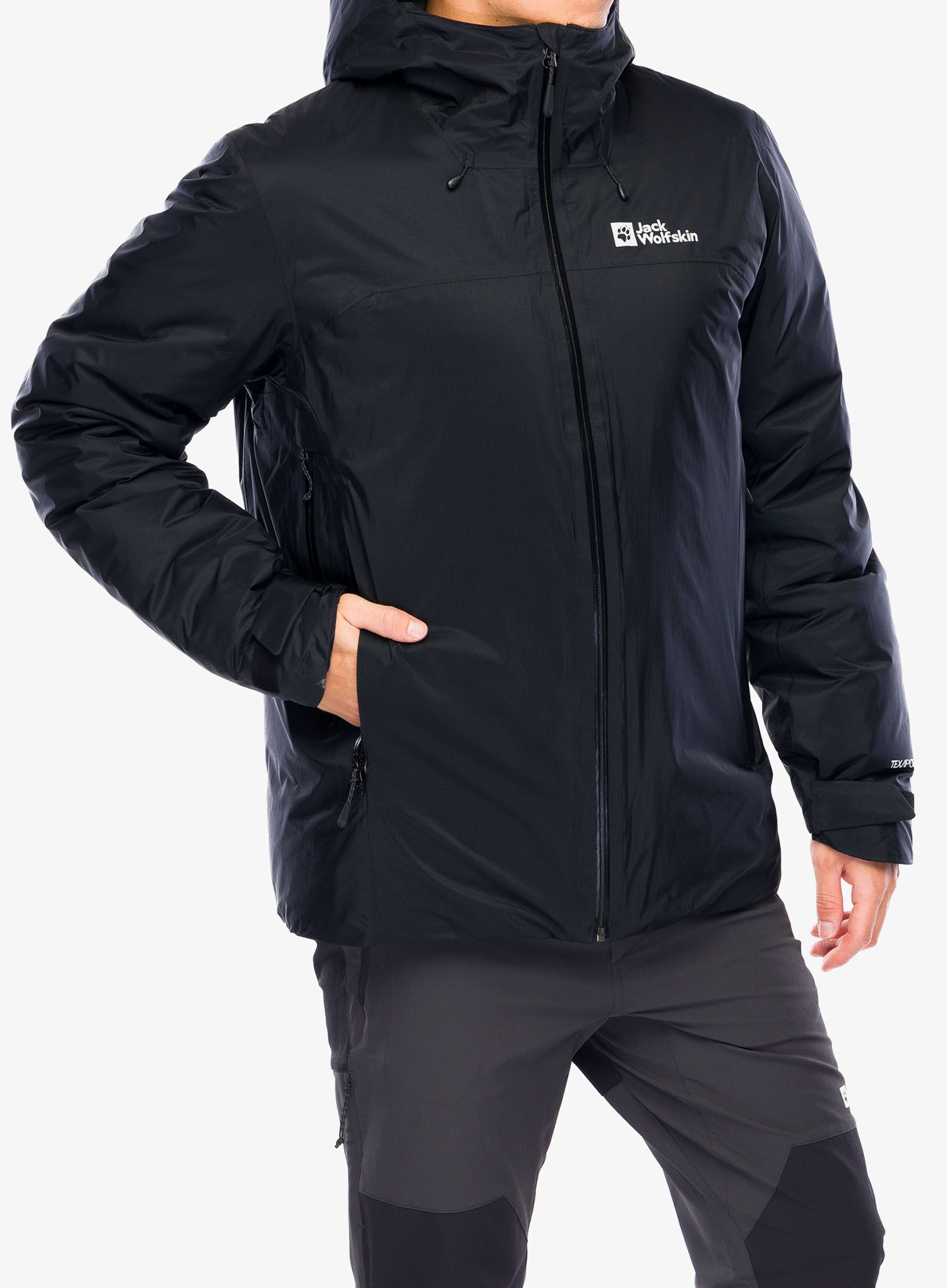 Пуховик Jack Wolfskin Cyrox 2L Down Jacket - black