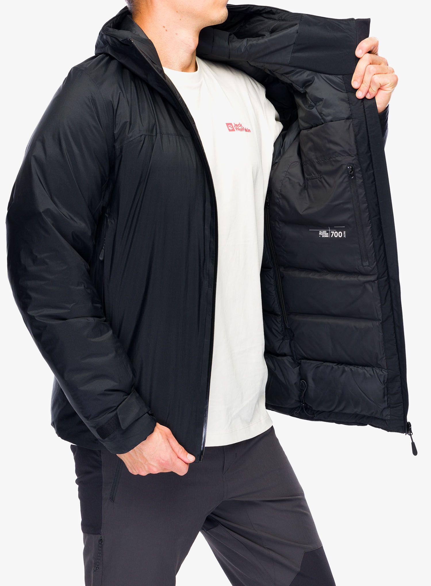 Пуховик Jack Wolfskin Cyrox 2L Down Jacket - black