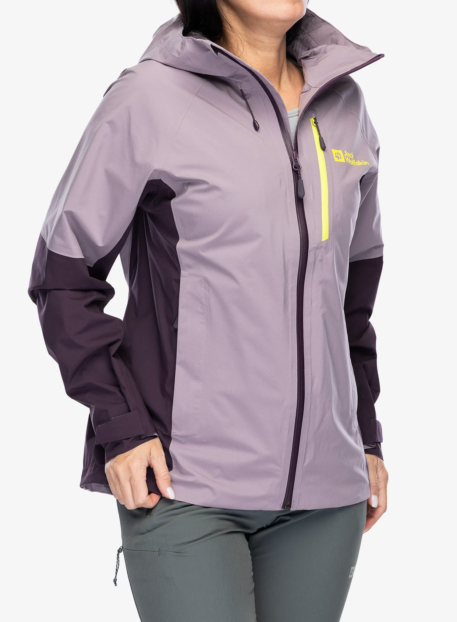 Куртка з мембраною жіноча Jack Wolfskin Eagle Peak 2L Jacket - wild blossom