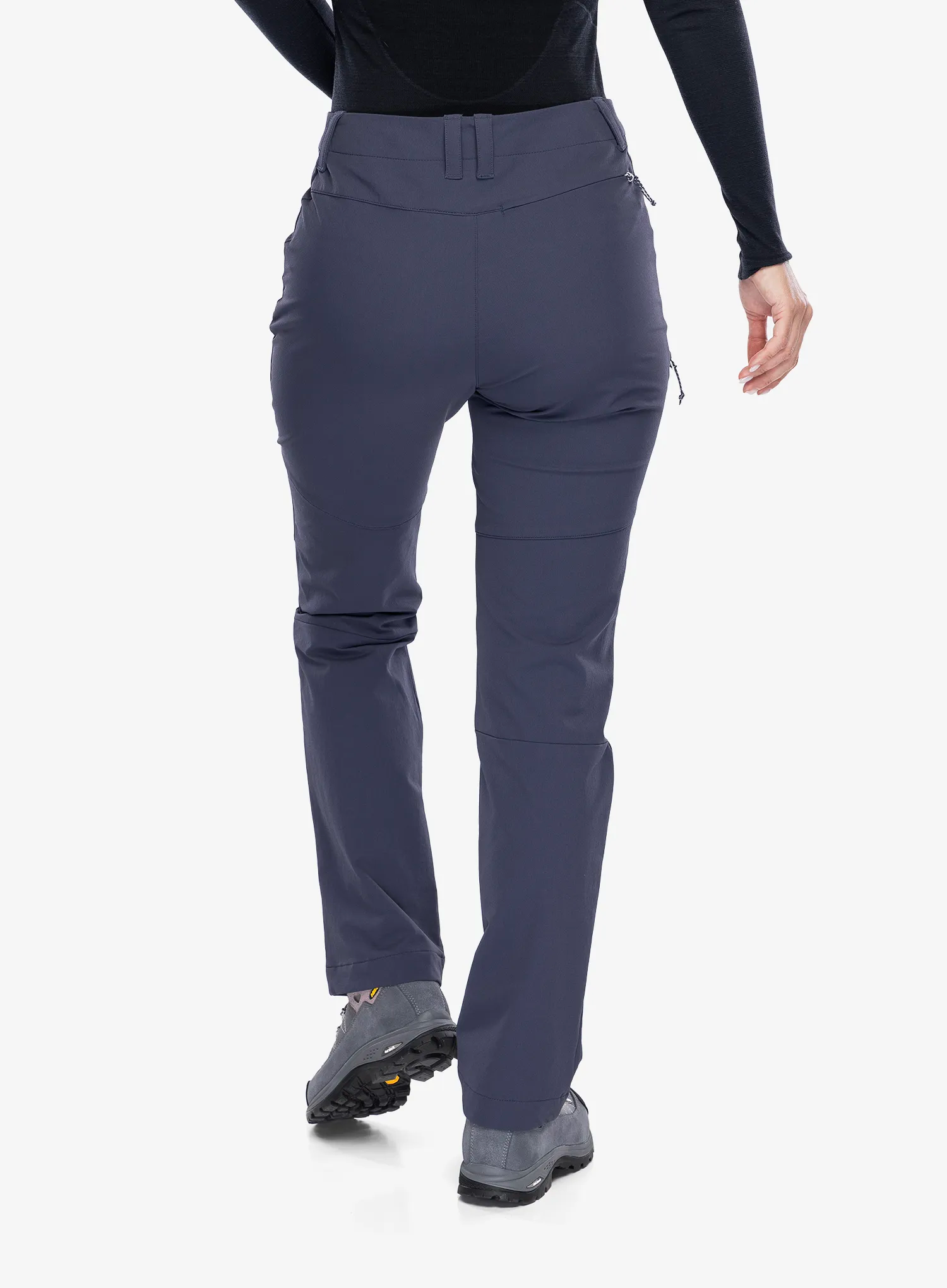 Штани softshell жіночі Jack Wolfskin Glastal Winter Pants - graphite/cool grey