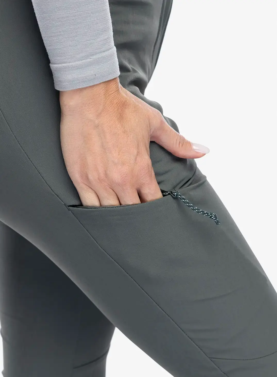 Штани softshell жіночі Jack Wolfskin Holdsteig Pants - slate green