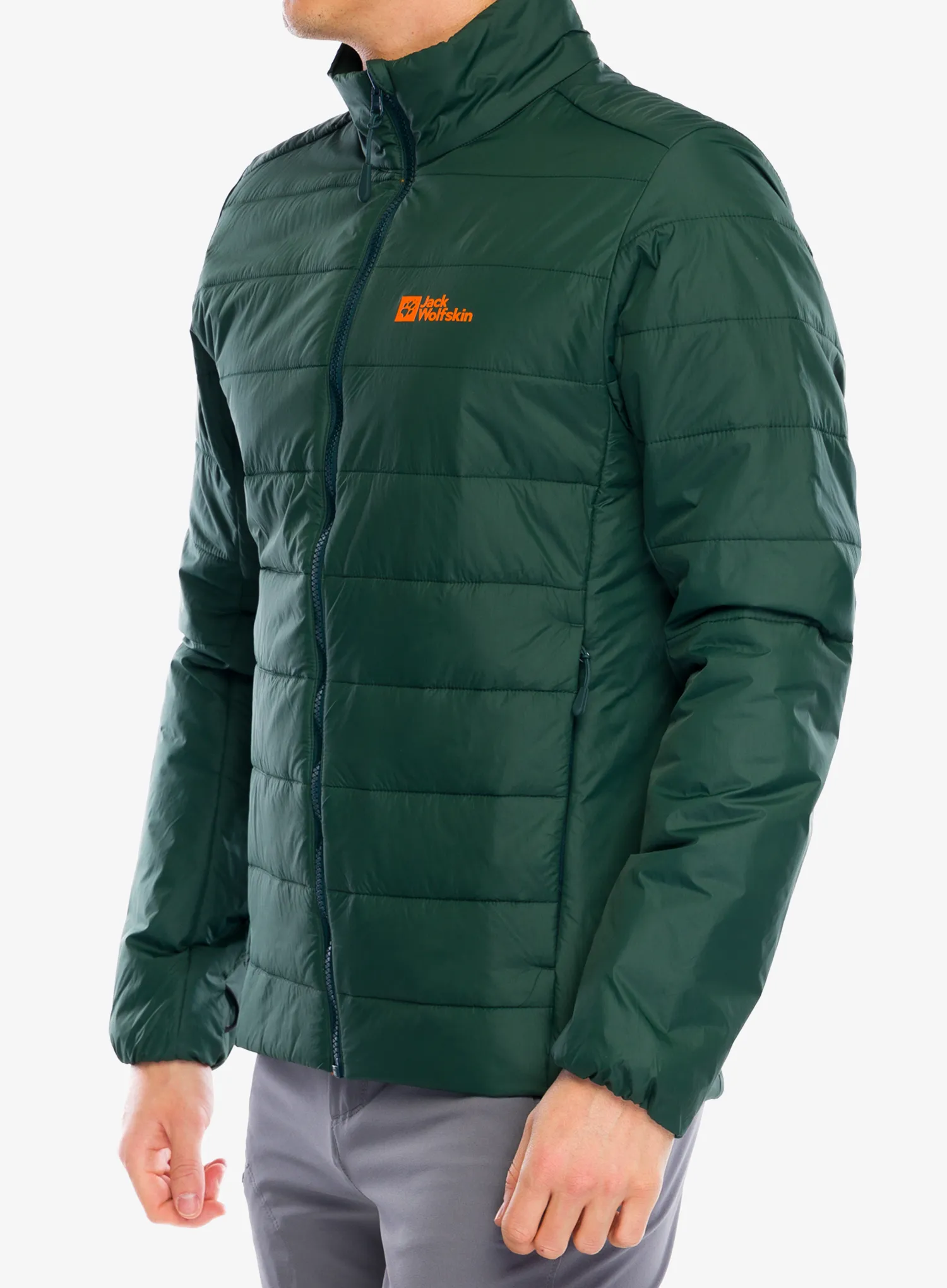 Куртка утеплена Jack Wolfskin Lapawa Ins Jkt - black olive
