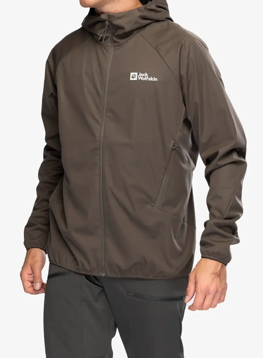 Куртка softshell Jack Wolfskin Prelight Pro Jacket - cold coffee