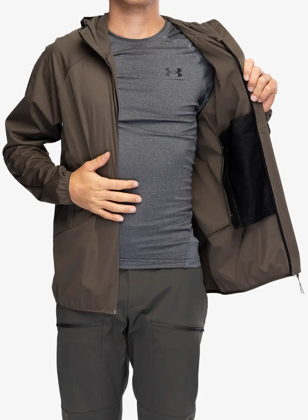 Куртка softshell Jack Wolfskin Prelight Pro Jacket - cold coffee