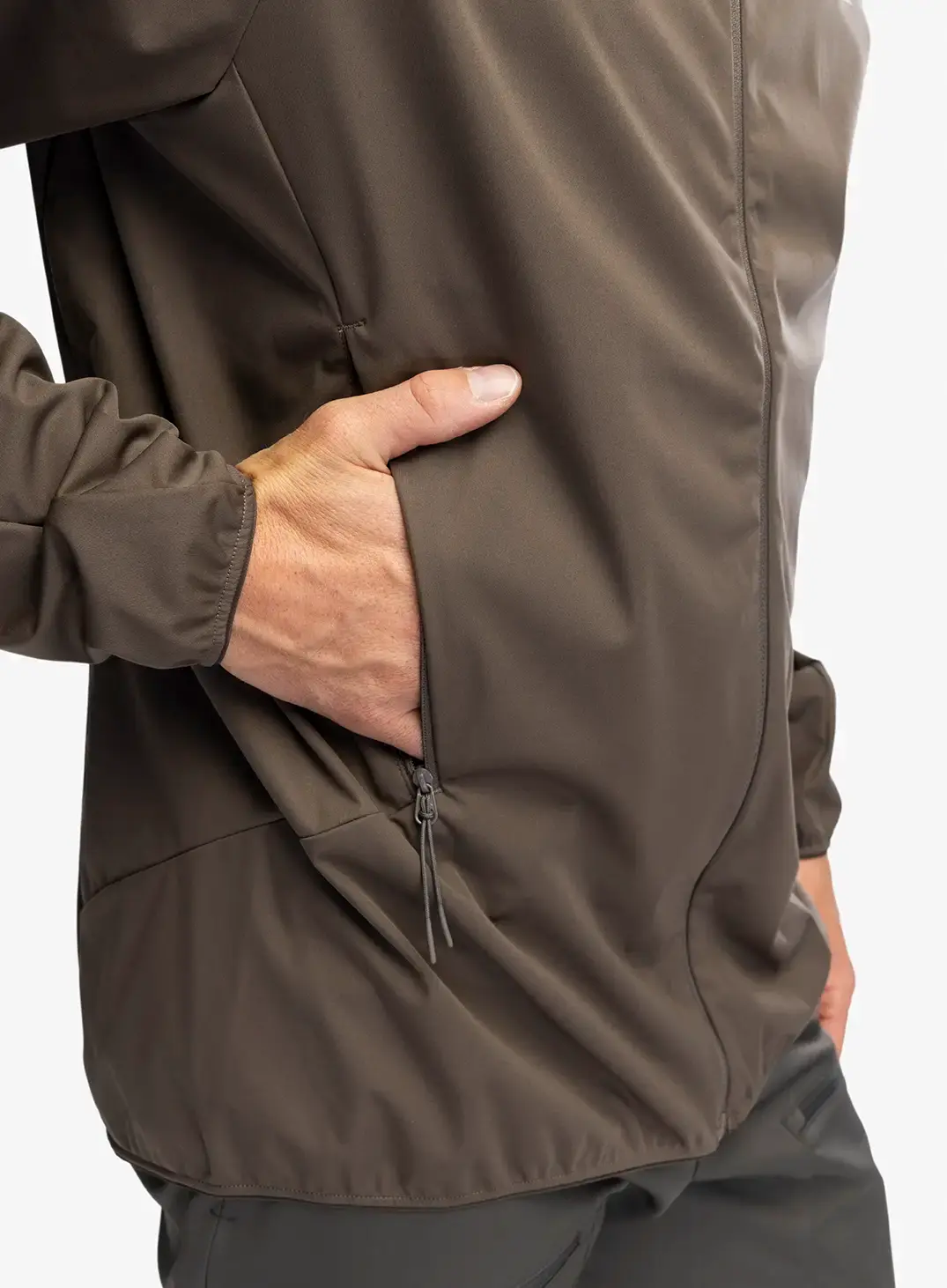 Куртка softshell Jack Wolfskin Prelight Pro Jacket - cold coffee