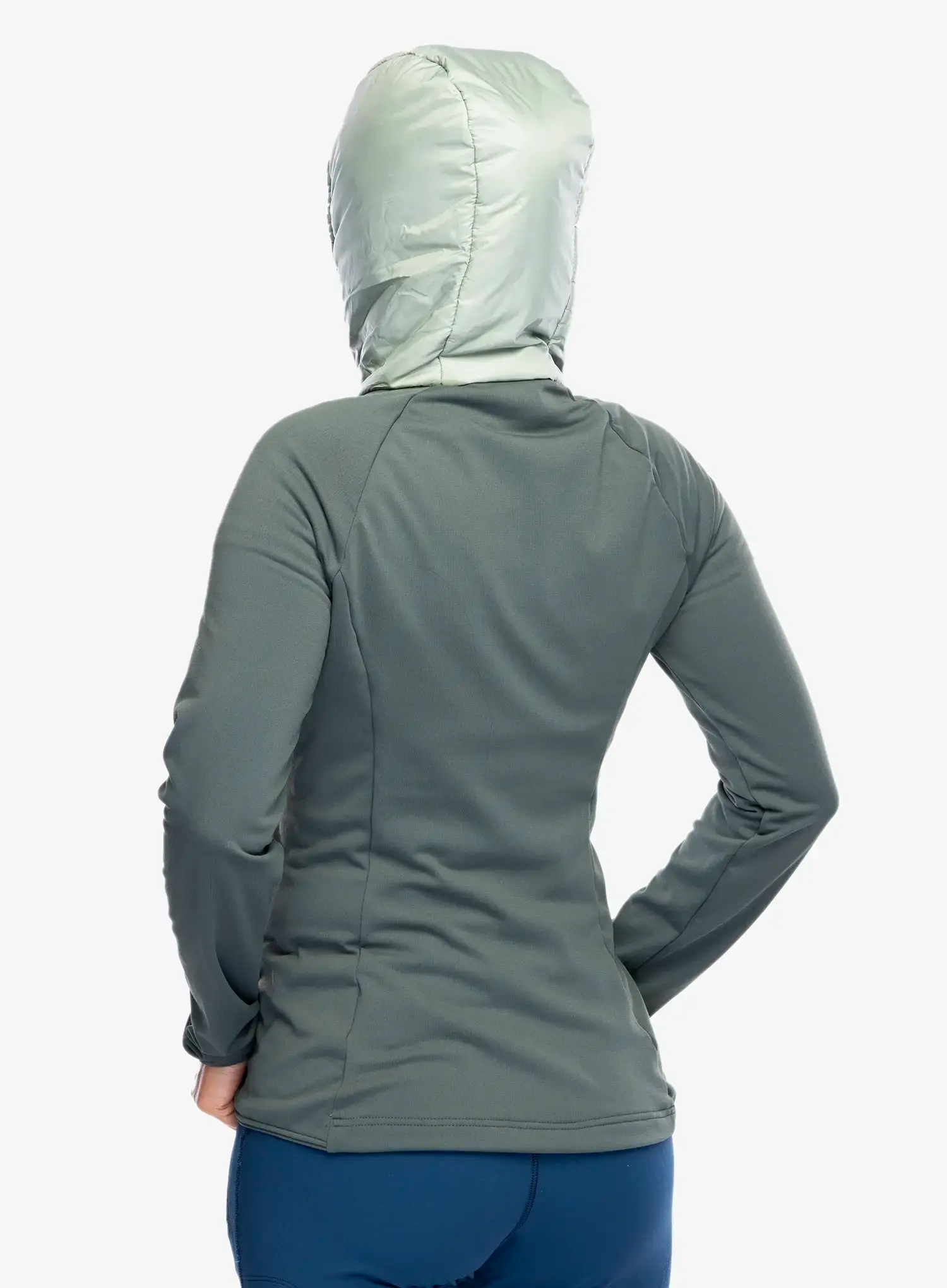 Куртка гібридна жіноча Jack Wolfskin Routeburn Pro Hybrid - mint leaf