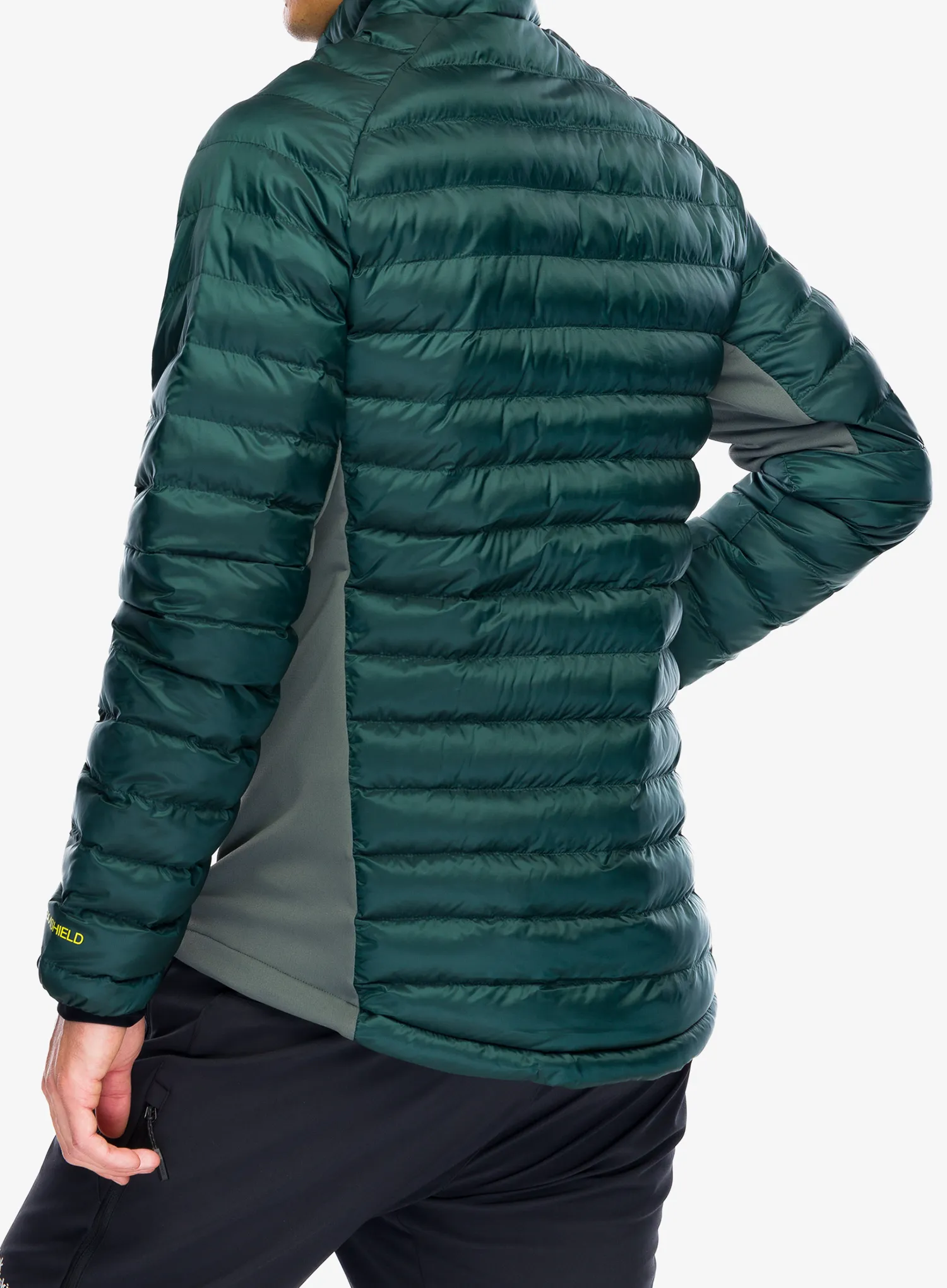 Куртка утеплена Jack Wolfskin Routeburn Pro Ins Jacket - black olive/firefly