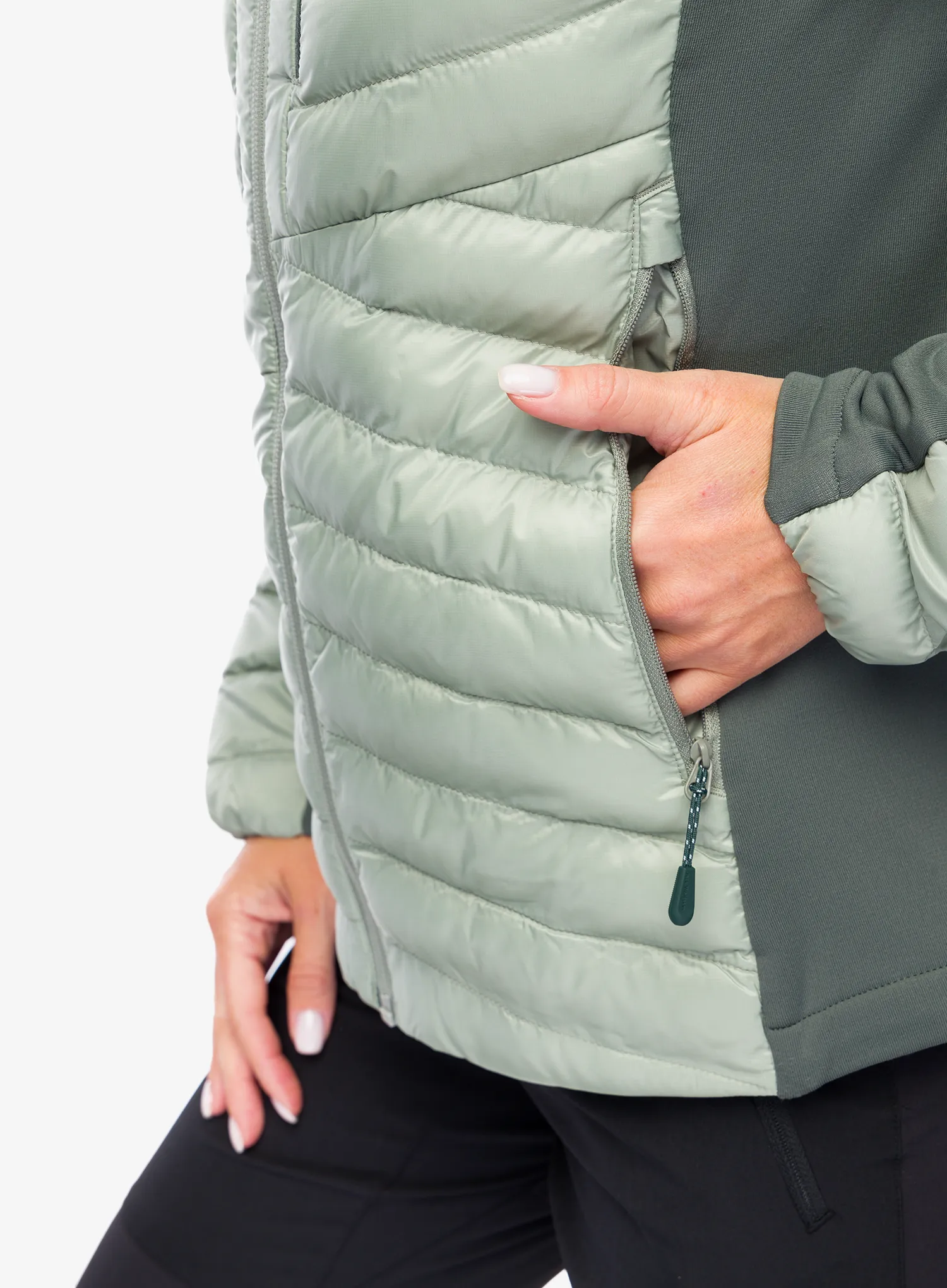 Куртка утеплена жіноча Jack Wolfskin Routeburn Pro Ins Jacket - mint leaf
