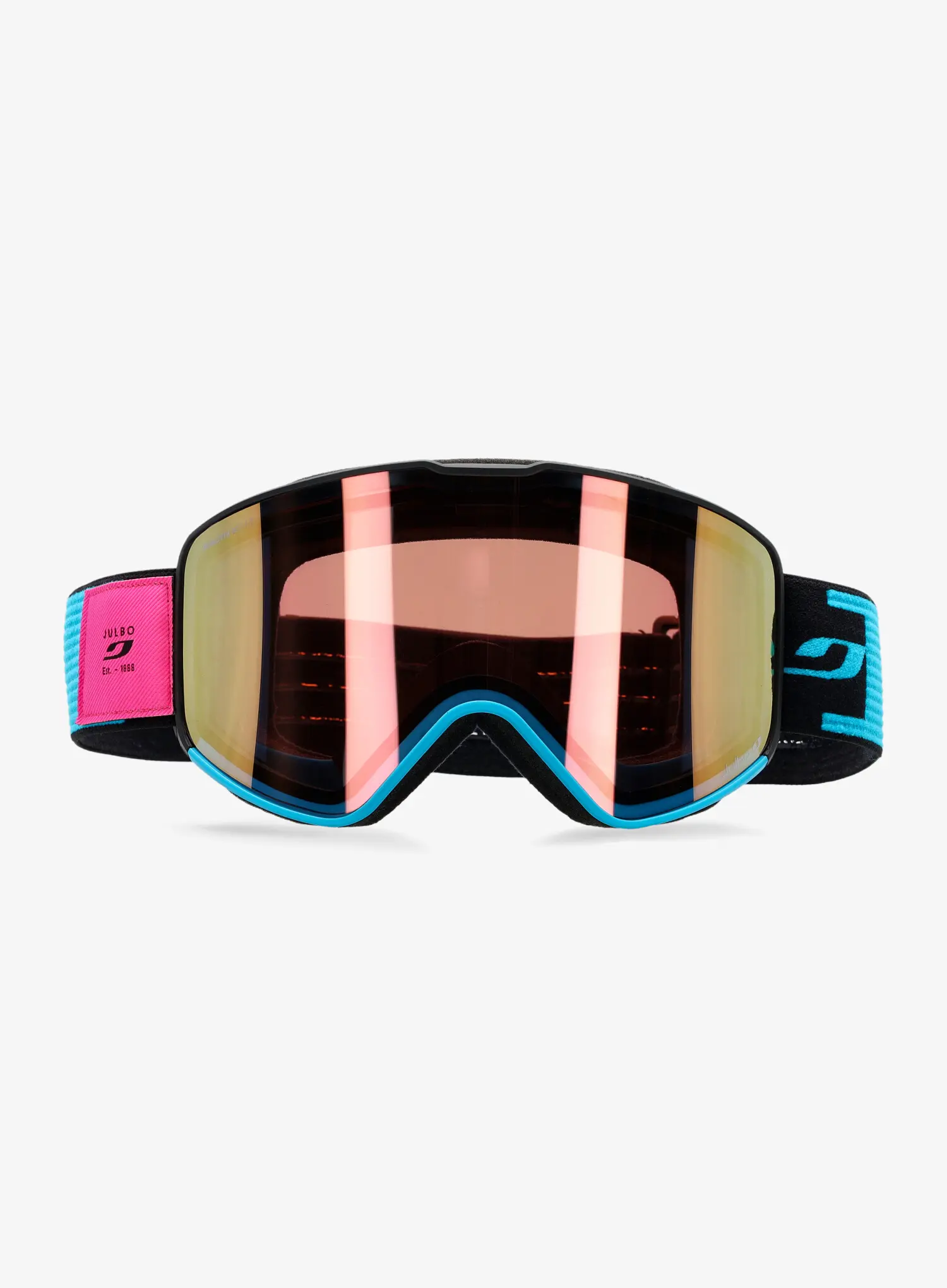 Окуляри лижні Julbo Cyrius - REACTIV 1-3 Glare Control - dark gray/blue/pink flash