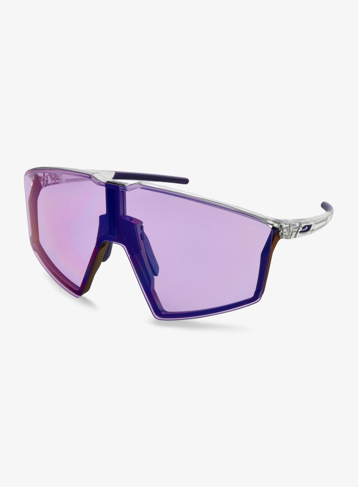 Окуляри для велоспорту Julbo Edge - Spectron 1 - translucent gray/purple