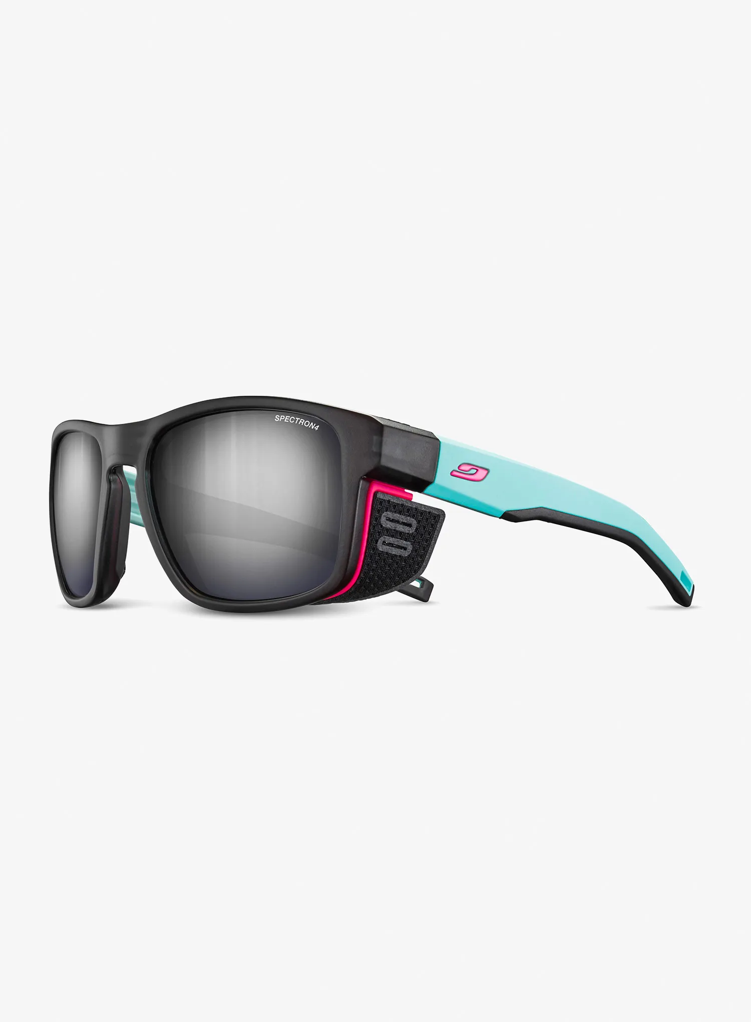 Окуляри для льодолазіння Julbo Shield M - SP4 - black translu/ice blue/pink
