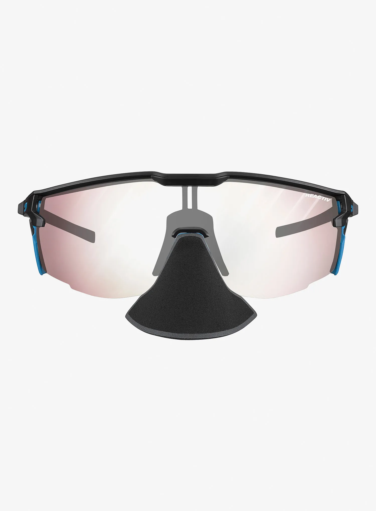 Окуляри для гір Julbo Ultimate Cover - REACTIV 0-3 HC - black/blue