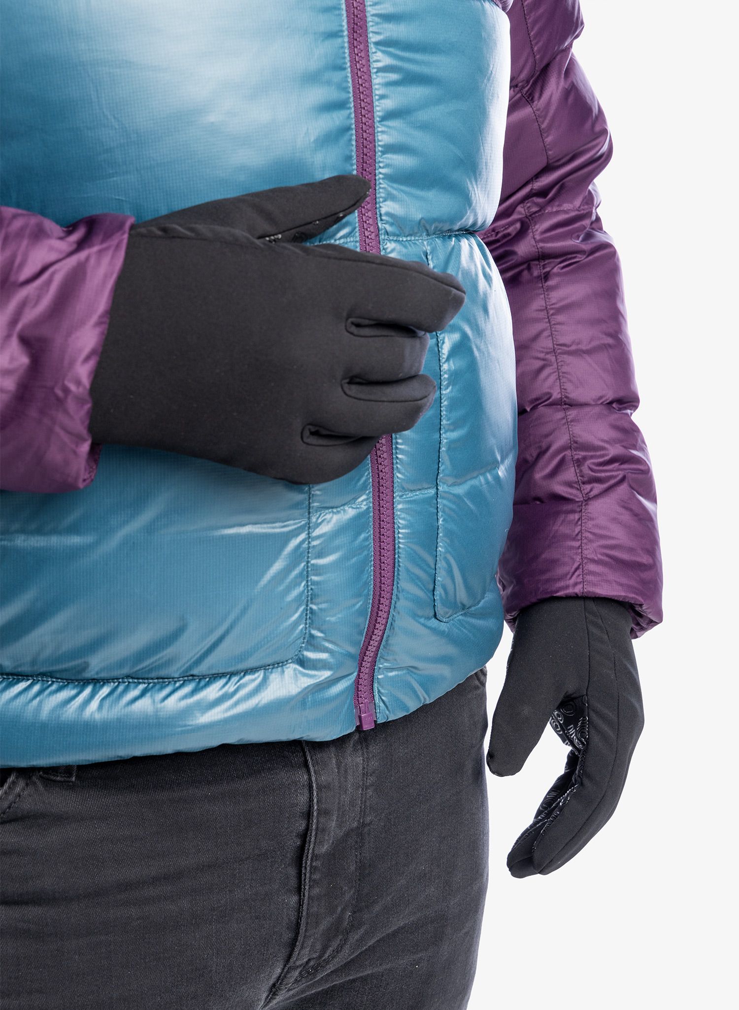 Рукавиці softshell Kanfor Berg Pro - black
