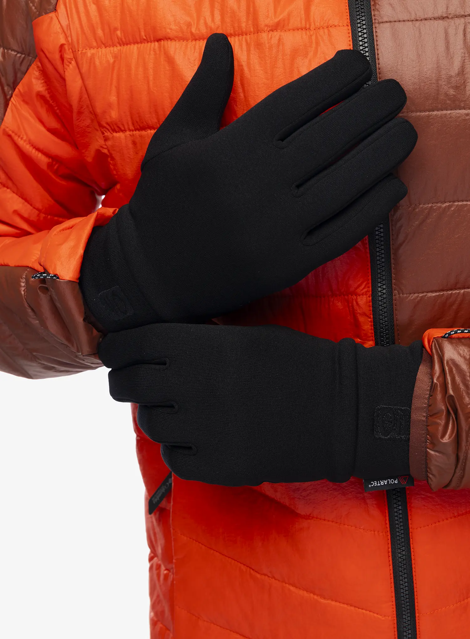 Рукавички флісові Kanfor Fit Screen - black