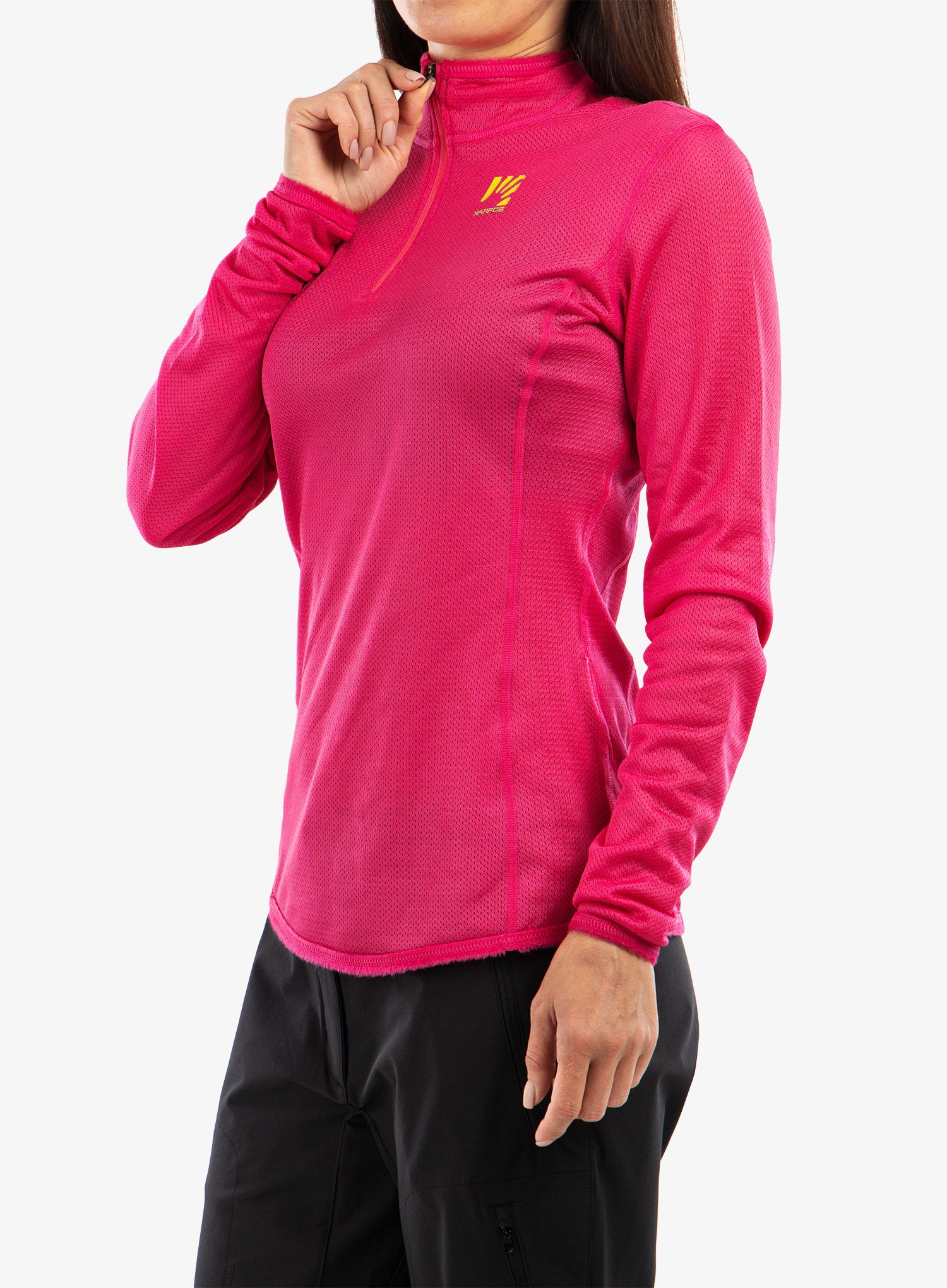 Кофта жіноча Karpos Alagna Half Zip Light Fleece - cabaret