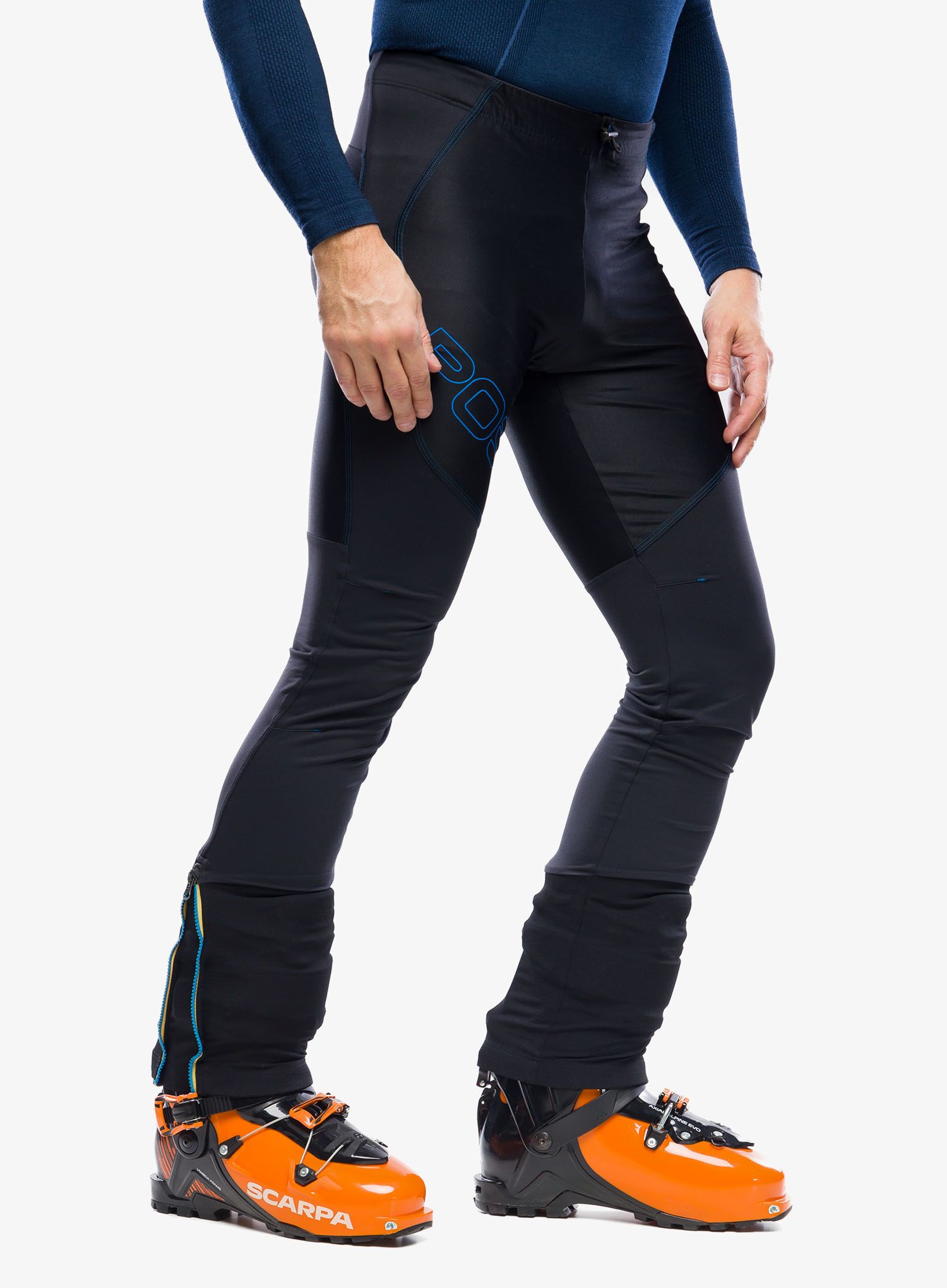 Штани скітурингові Karpos Alagna Lite Pant - black/diva blue
