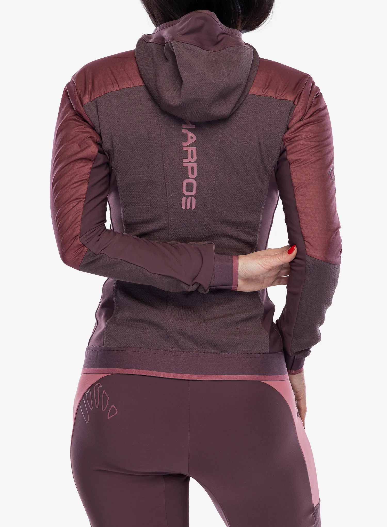 Куртка скітурингова жіноча Karpos Alagna Plus Evo Jacket - deco rose/huckleberry