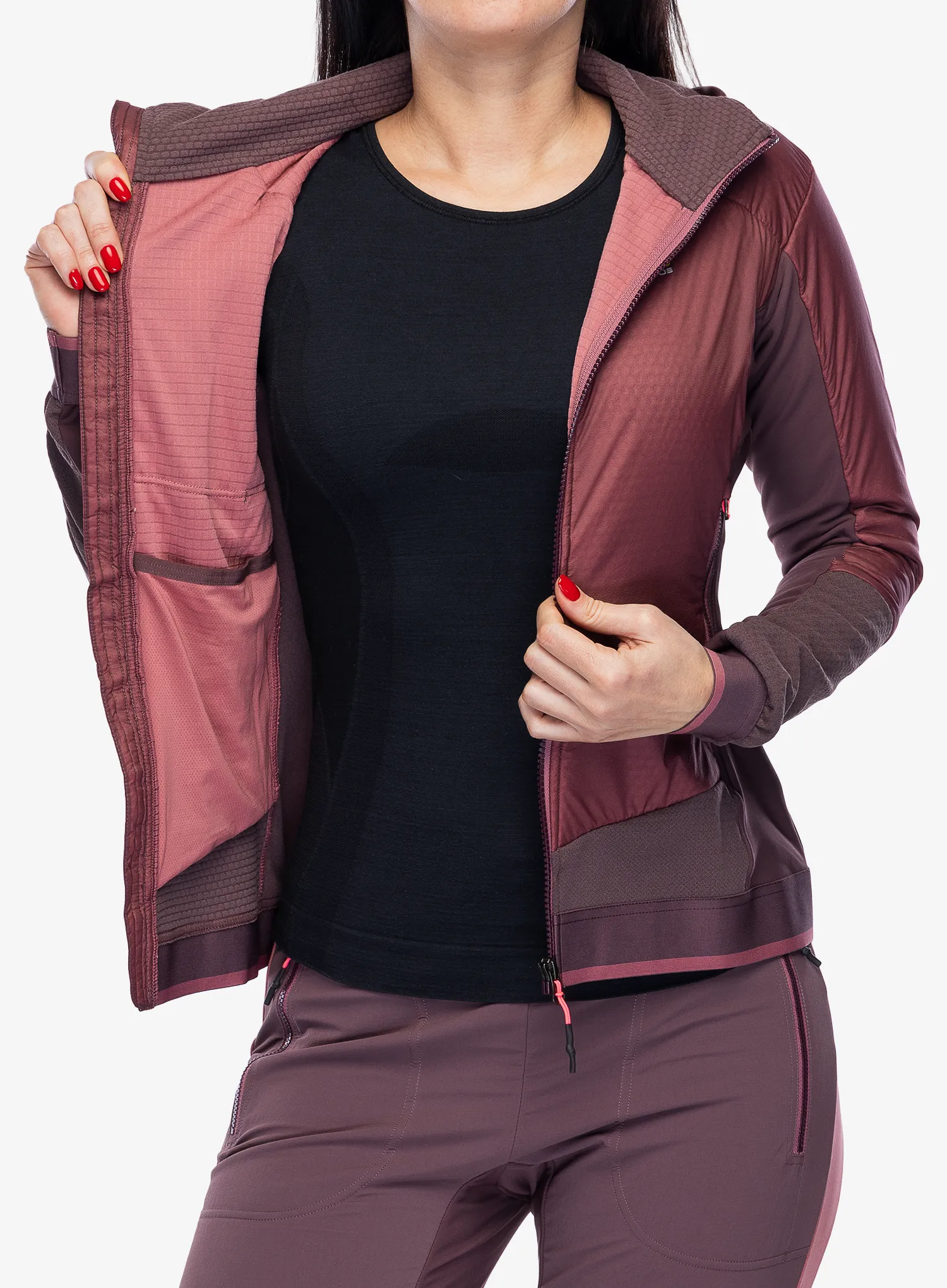 Куртка скітурингова жіноча Karpos Alagna Plus Evo Jacket - deco rose/huckleberry