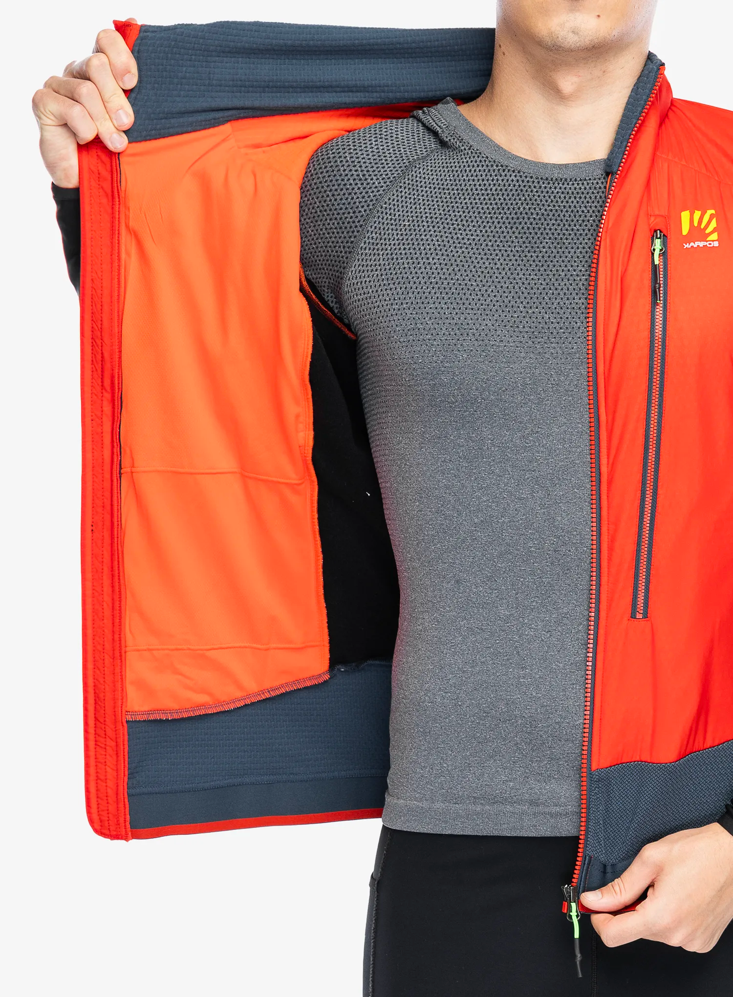 Куртка лижна Karpos Alagna Plus Evo Jacket - fiery red/midnight