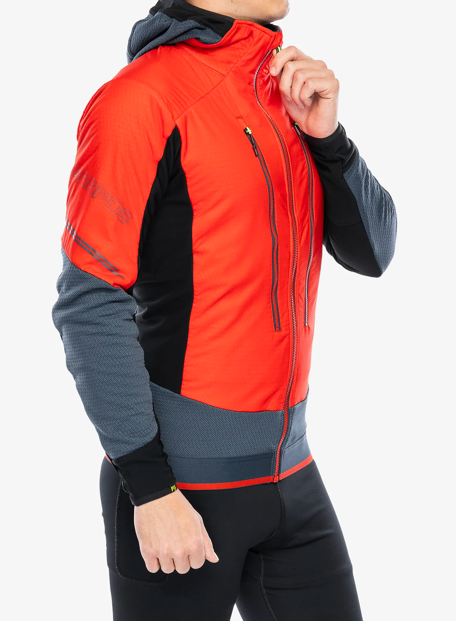 Куртка лижна Karpos Alagna Plus Evo Jacket - fiery red/midnight