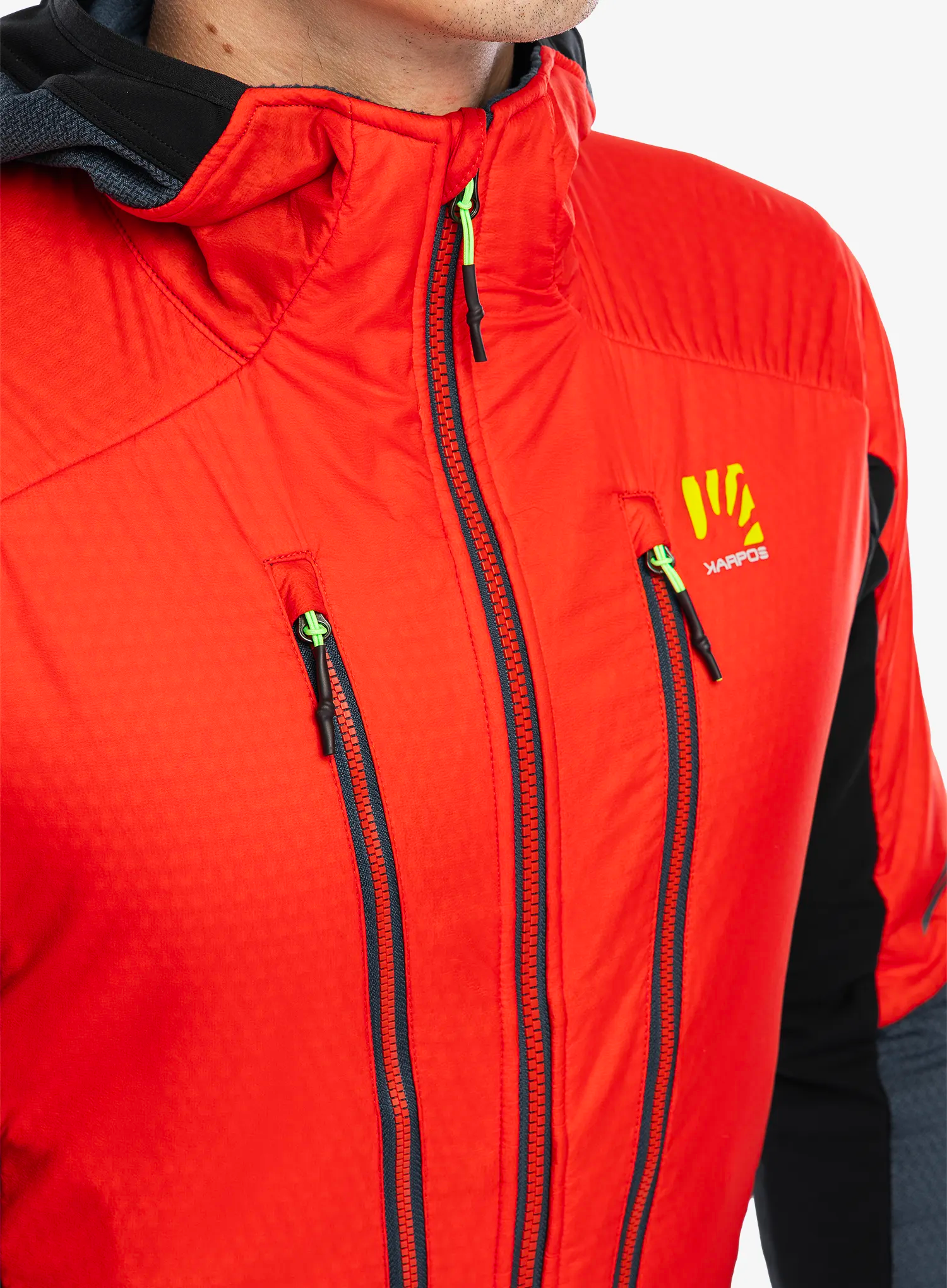 Куртка лижна Karpos Alagna Plus Evo Jacket - fiery red/midnight