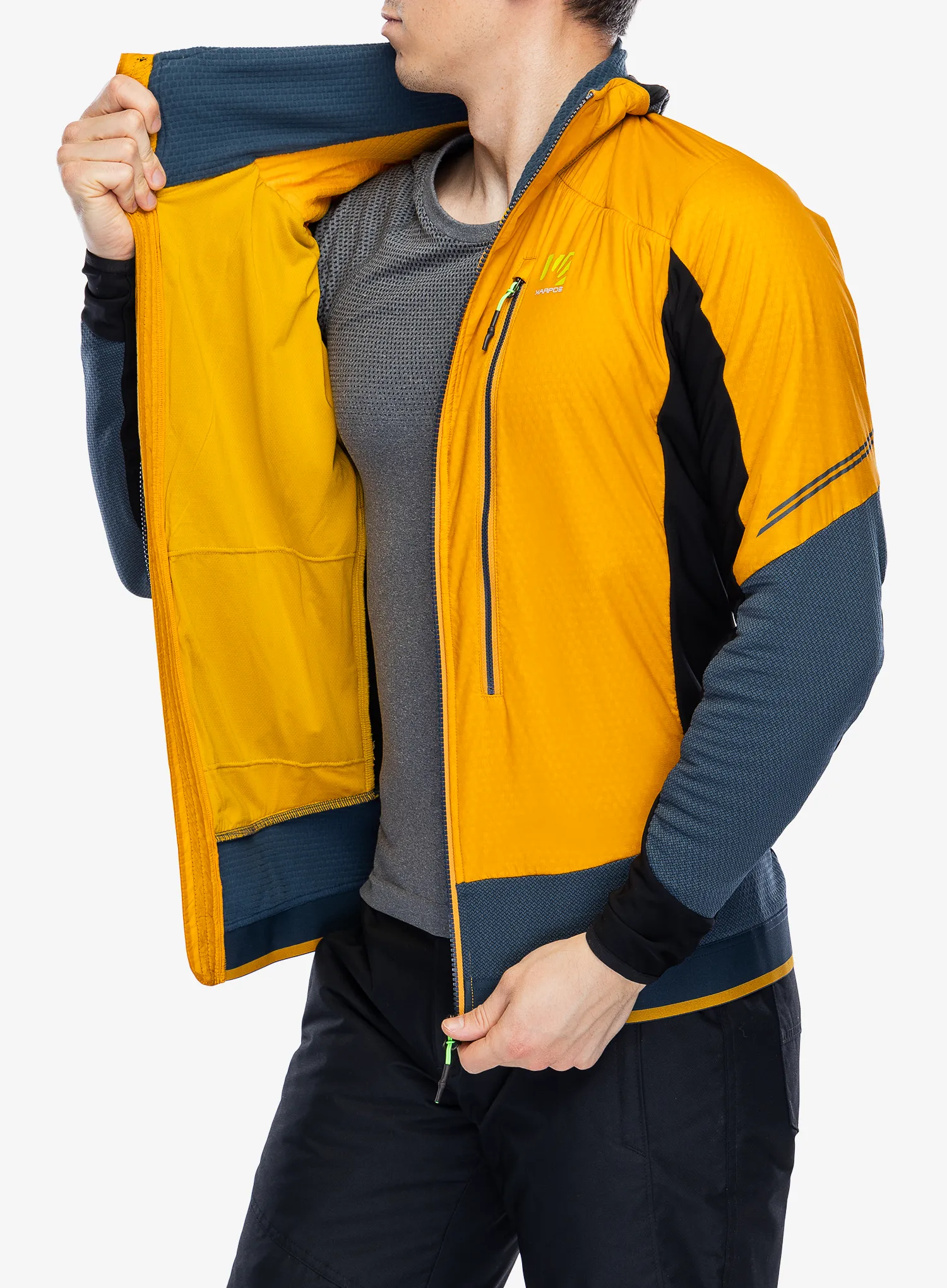 Куртка скітурингова Karpos Alagna Plus Evo Jacket - golden/midnight