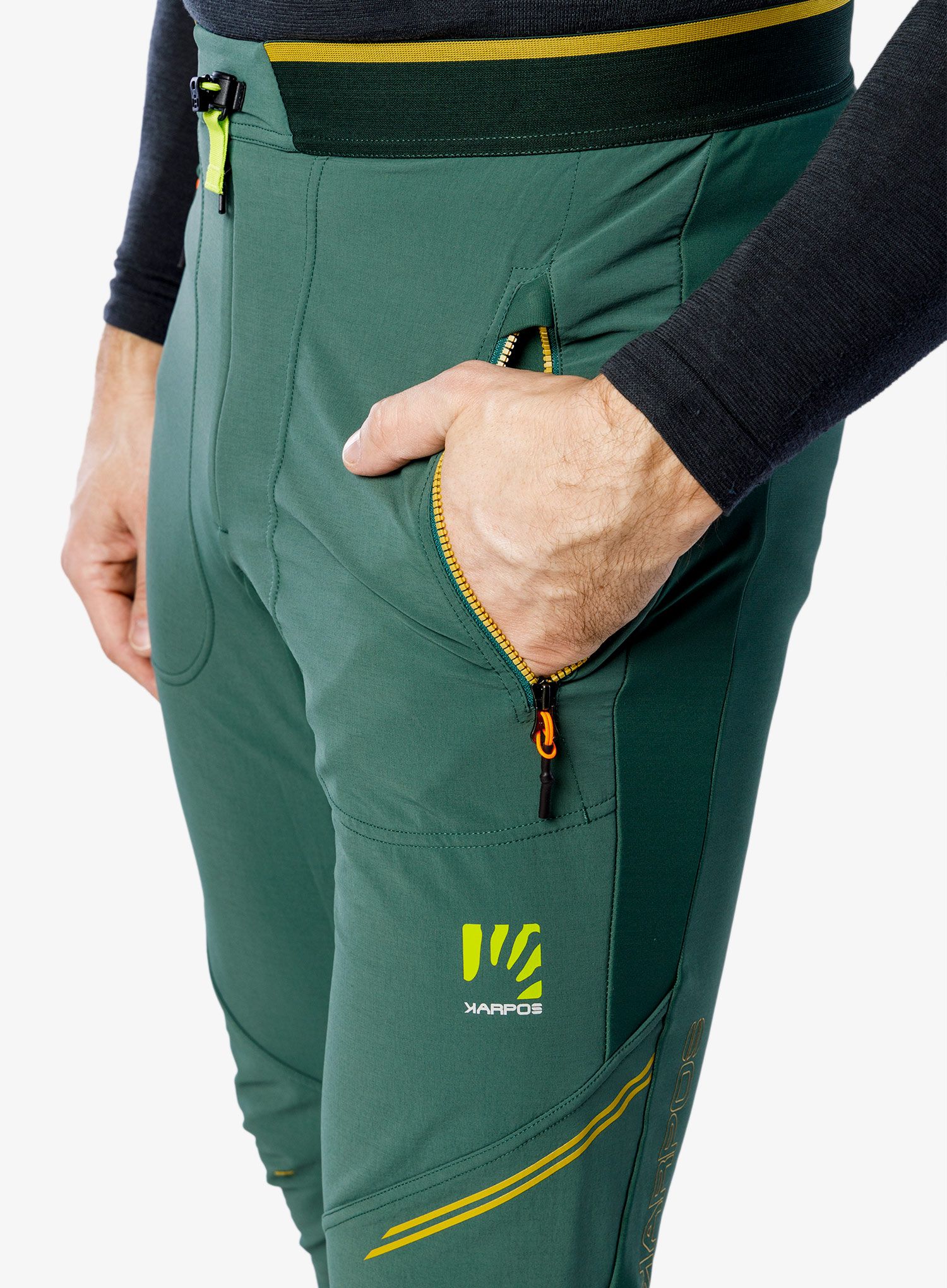 Штани скітурингові Karpos Alagna Plus Evo Pant - jungle green/smoke pine