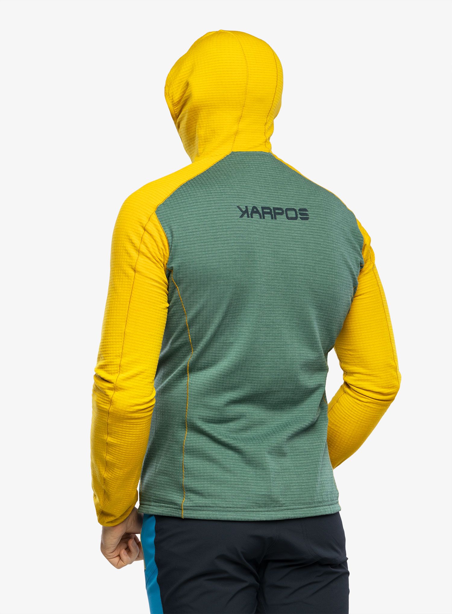 Кофта Karpos Ambrizzola Full-Zip Hoodie - north atlantic/lemon curry