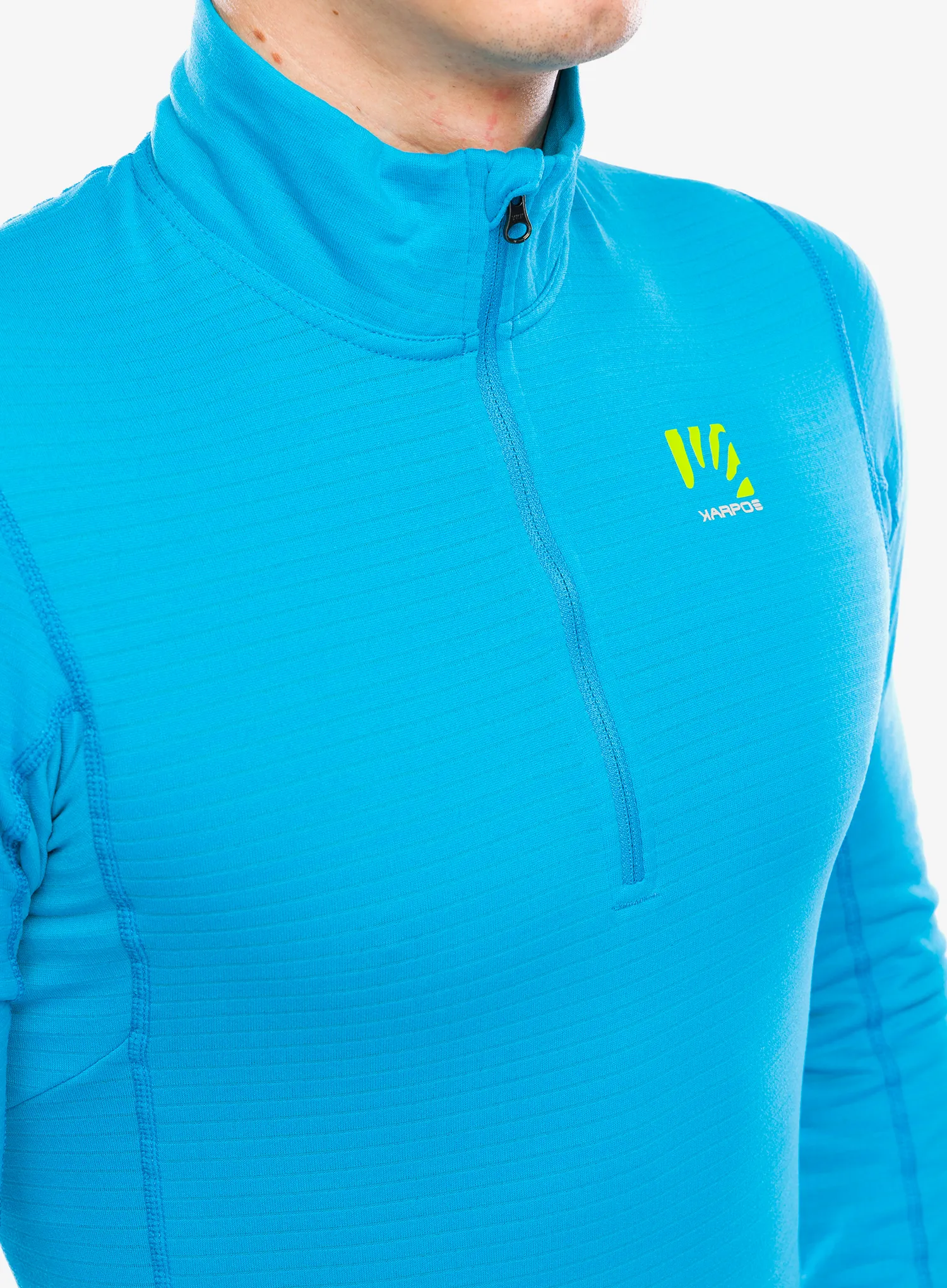 Кофта на блискавці 1/2 Karpos Croda Light Half Zip - blue jewel