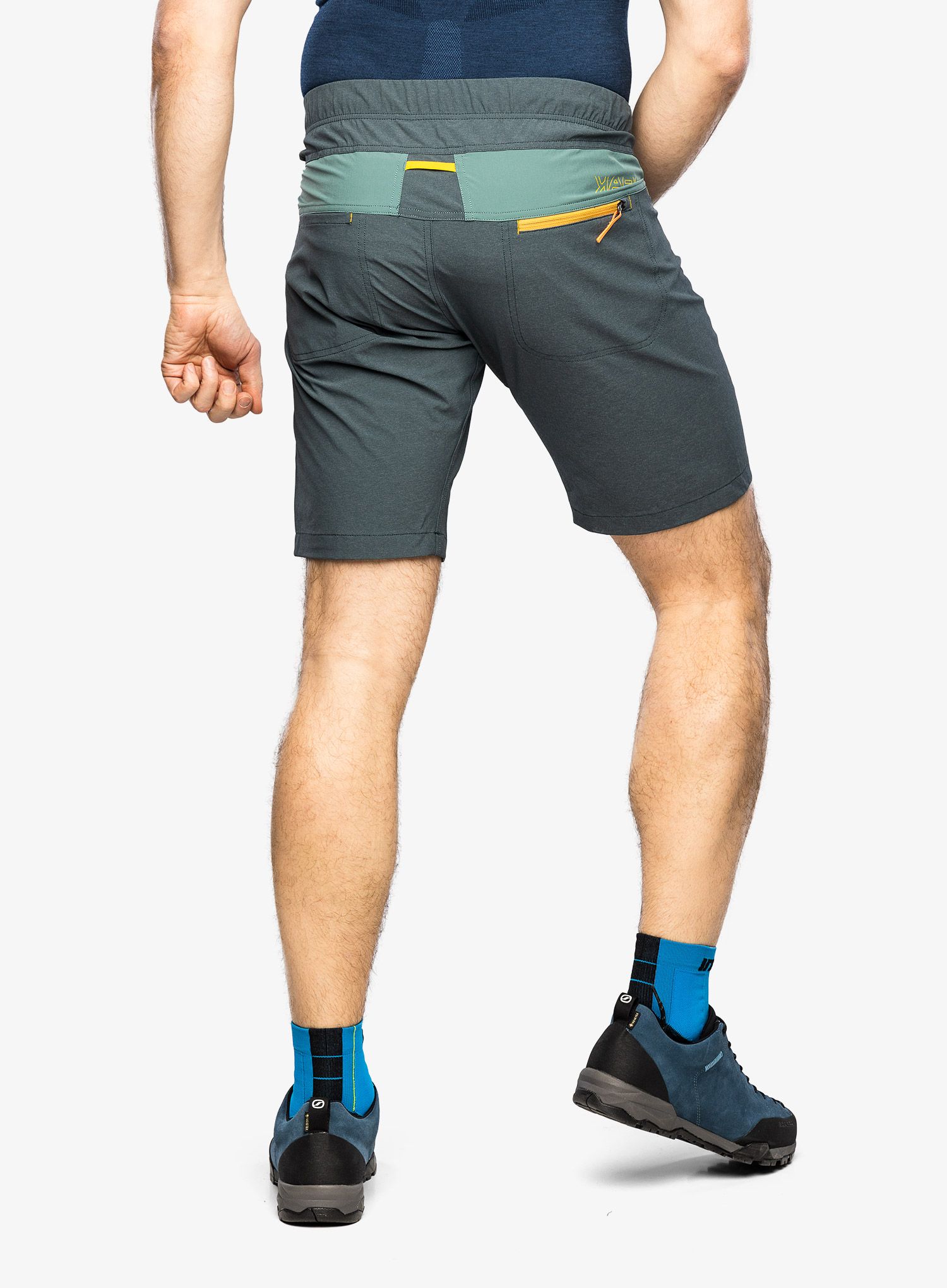 Шорти чоловічі Karpos Dolada Bermuda - dark slate/nrth atlantic/lemon