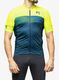 Велофутболка Karpos Green Fire Jersey - refl.pond/yellow/enamel blue