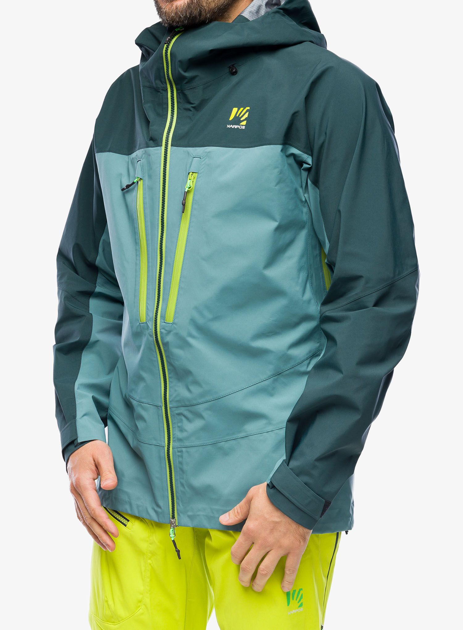 Куртка дощовик Karpos Highest GORE-TEX Shell Jacket - atlantic/forest