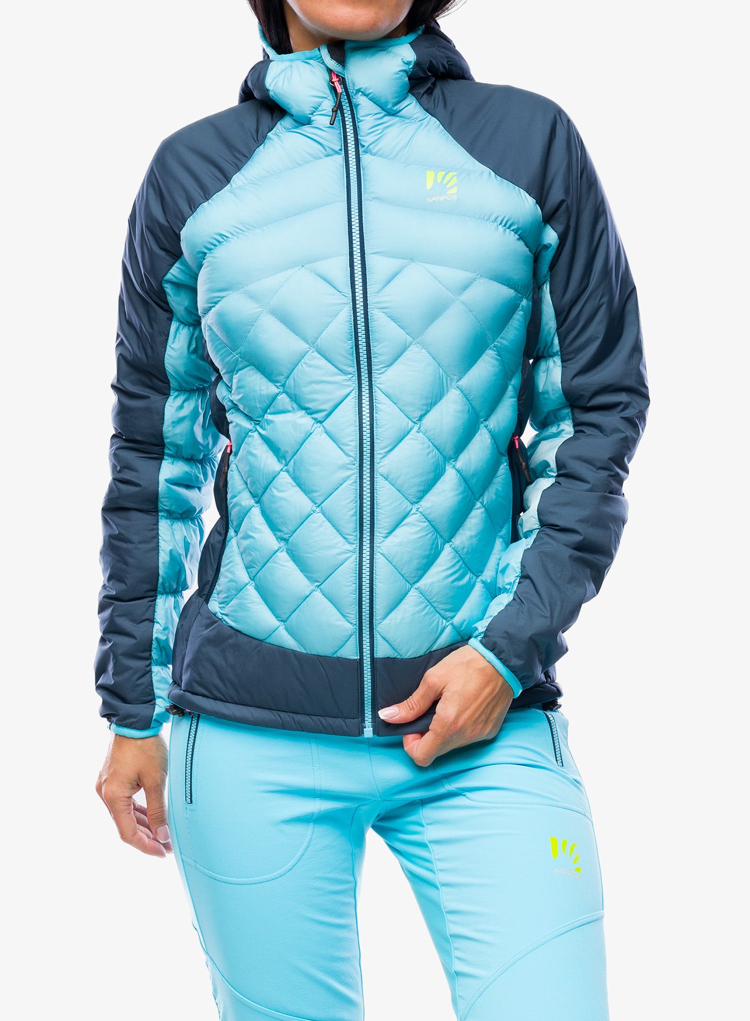 Куртка утеплена жіноча Karpos Lastei Active Plus Jacket - blue atoll/midnight