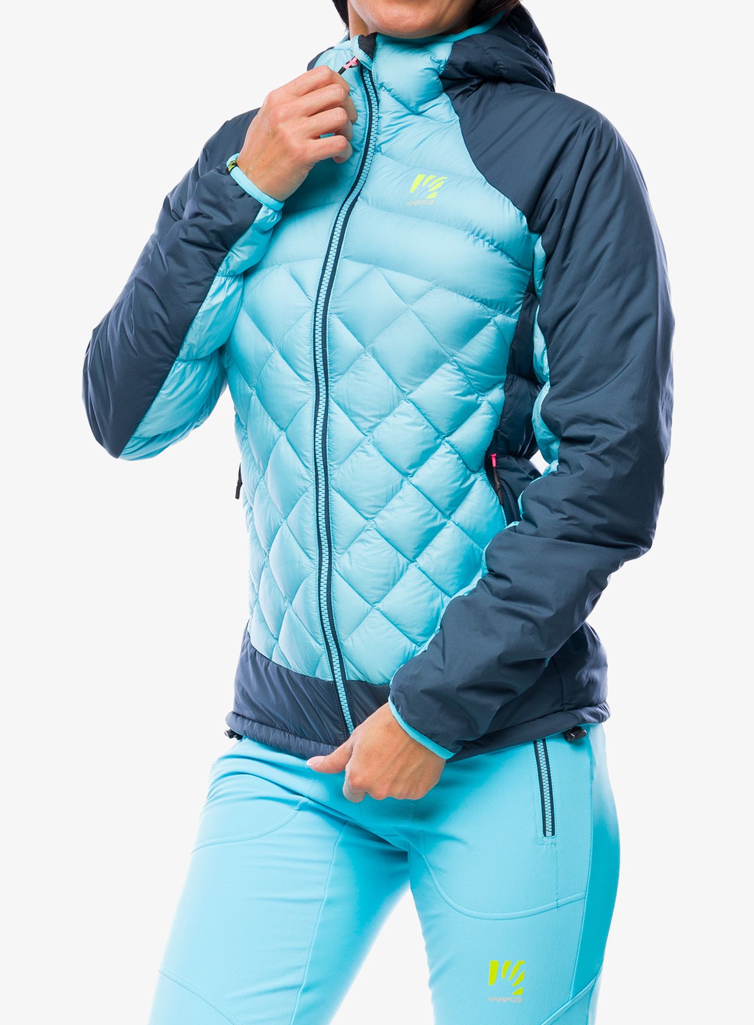 Куртка утеплена жіноча Karpos Lastei Active Plus Jacket - blue atoll/midnight