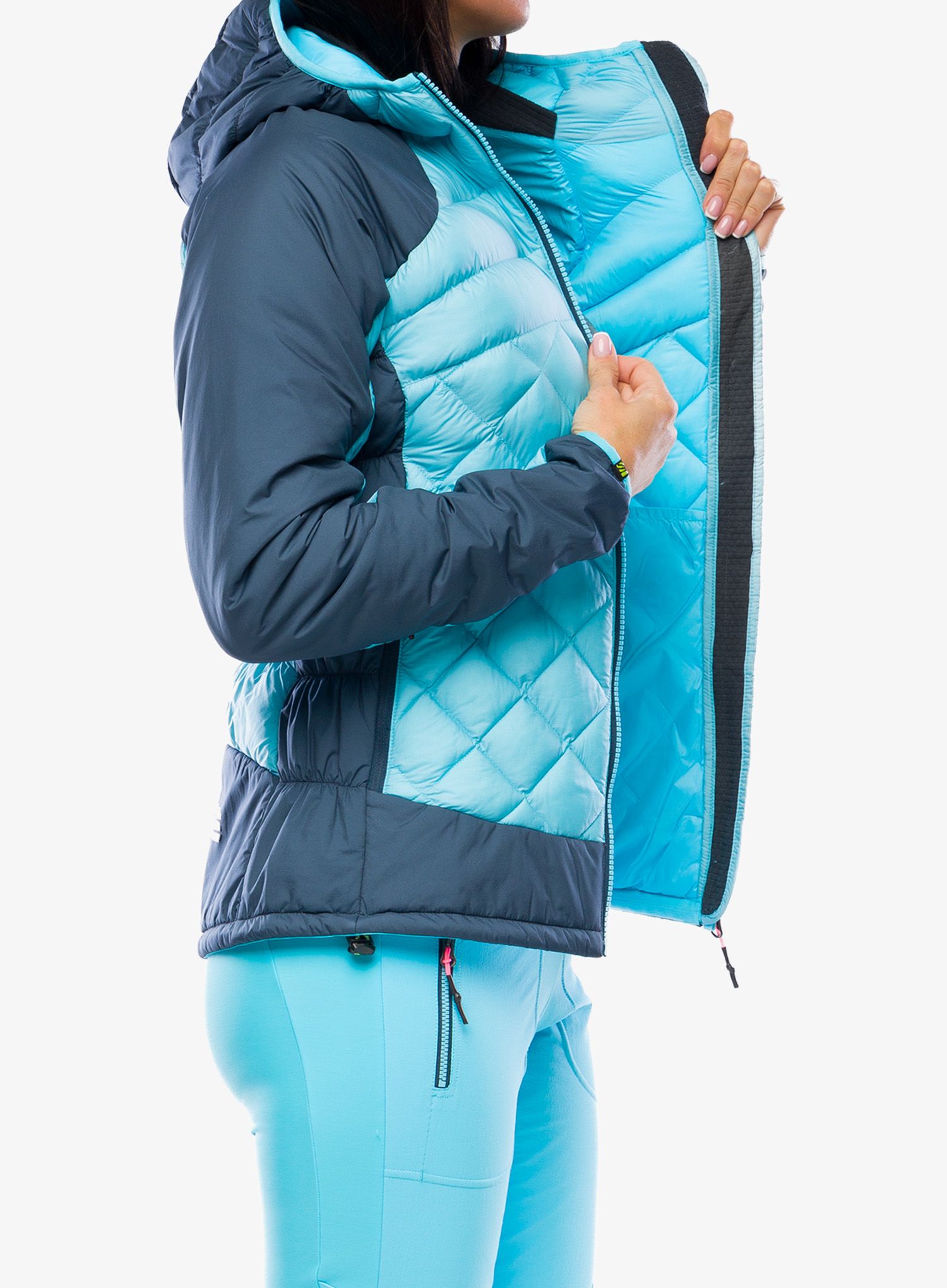 Куртка утеплена жіноча Karpos Lastei Active Plus Jacket - blue atoll/midnight