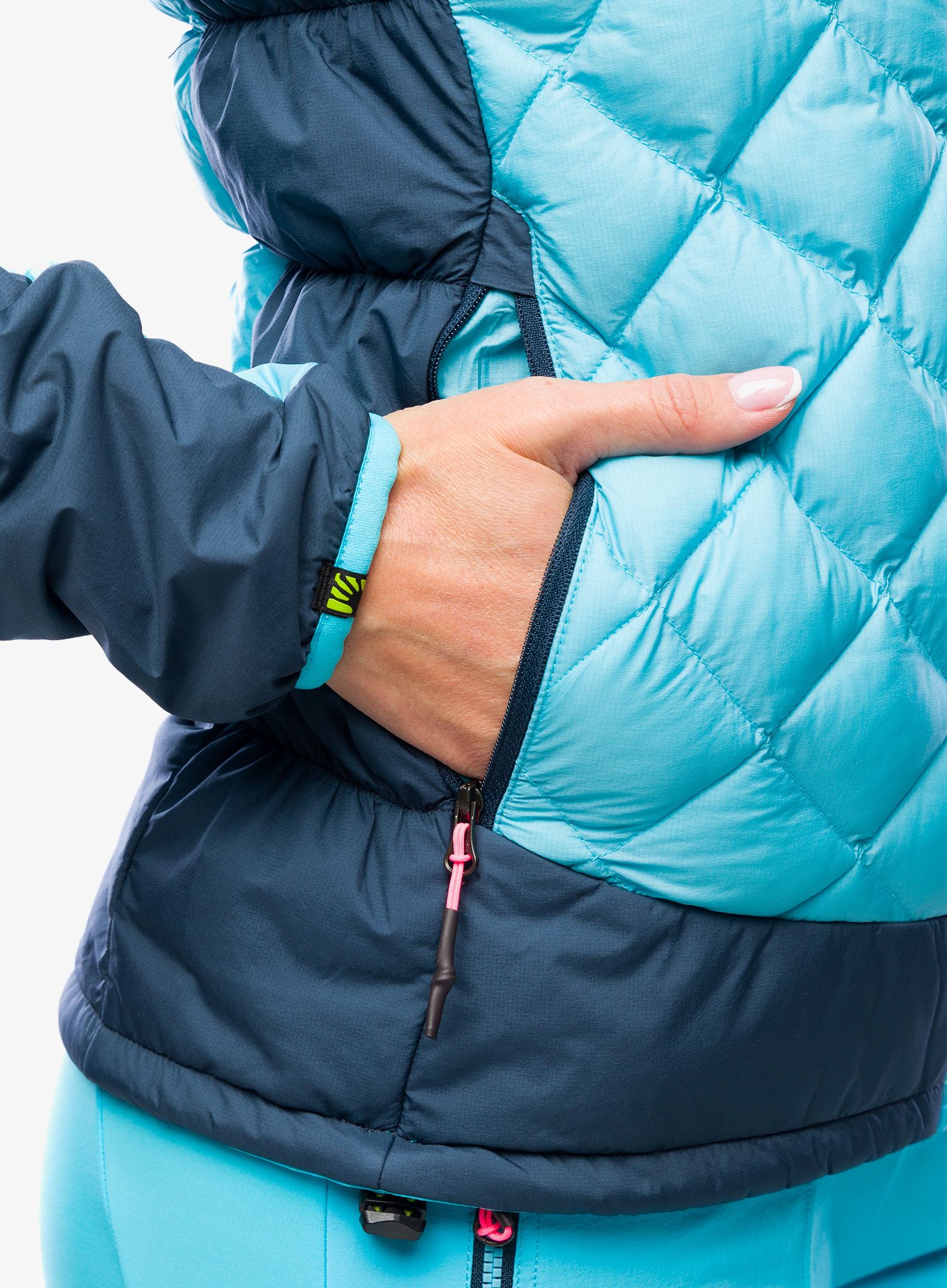 Куртка утеплена жіноча Karpos Lastei Active Plus Jacket - blue atoll/midnight