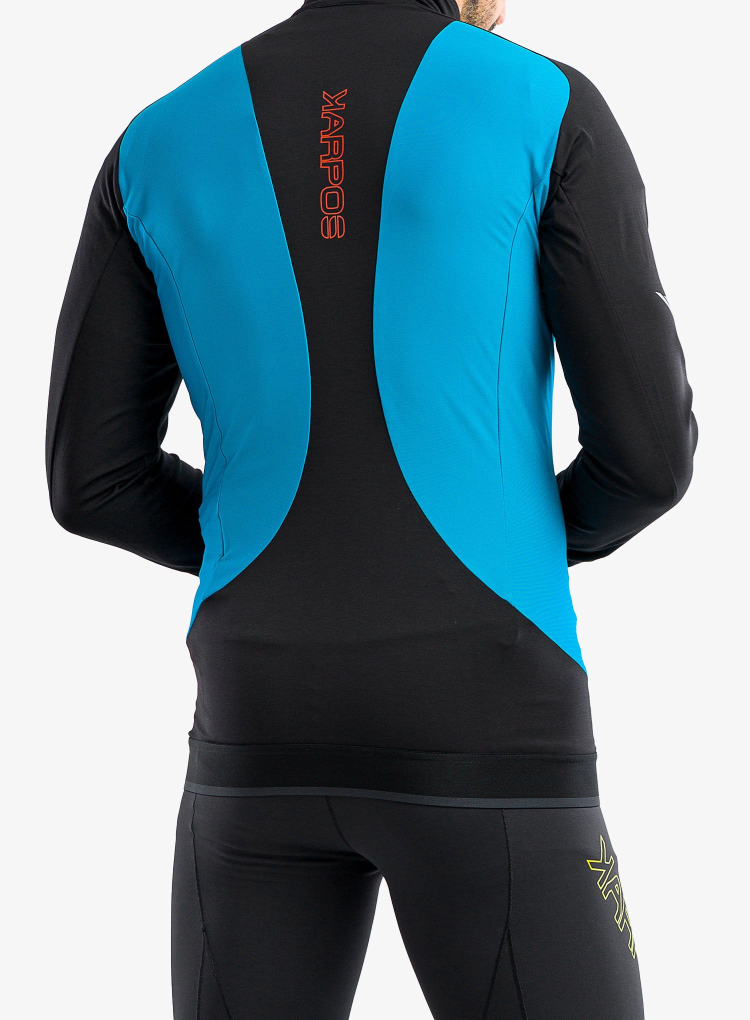 Кофта флісова Karpos Lavaredo Fleece - black/blue jewel
