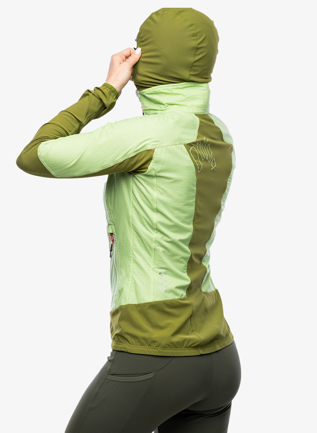 Куртка гібридна жіноча Karpos Lavaredo Jacket - arcadian/cedar green