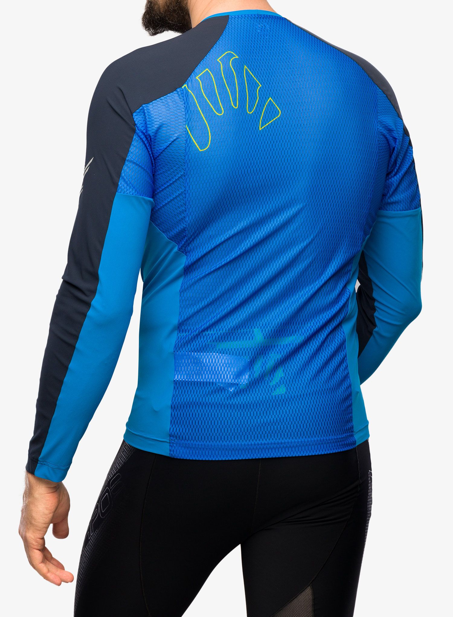 Кофта для бігу Karpos Lavaredo Jersey LS - indigo bunting/outer space